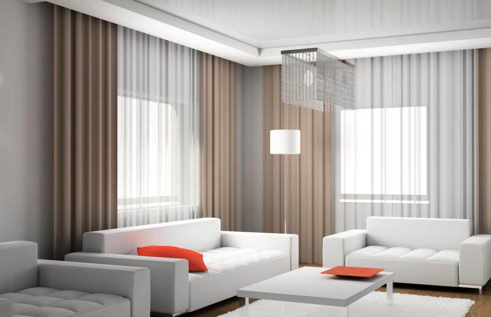 Modern Contemporary Interior Design Curtains