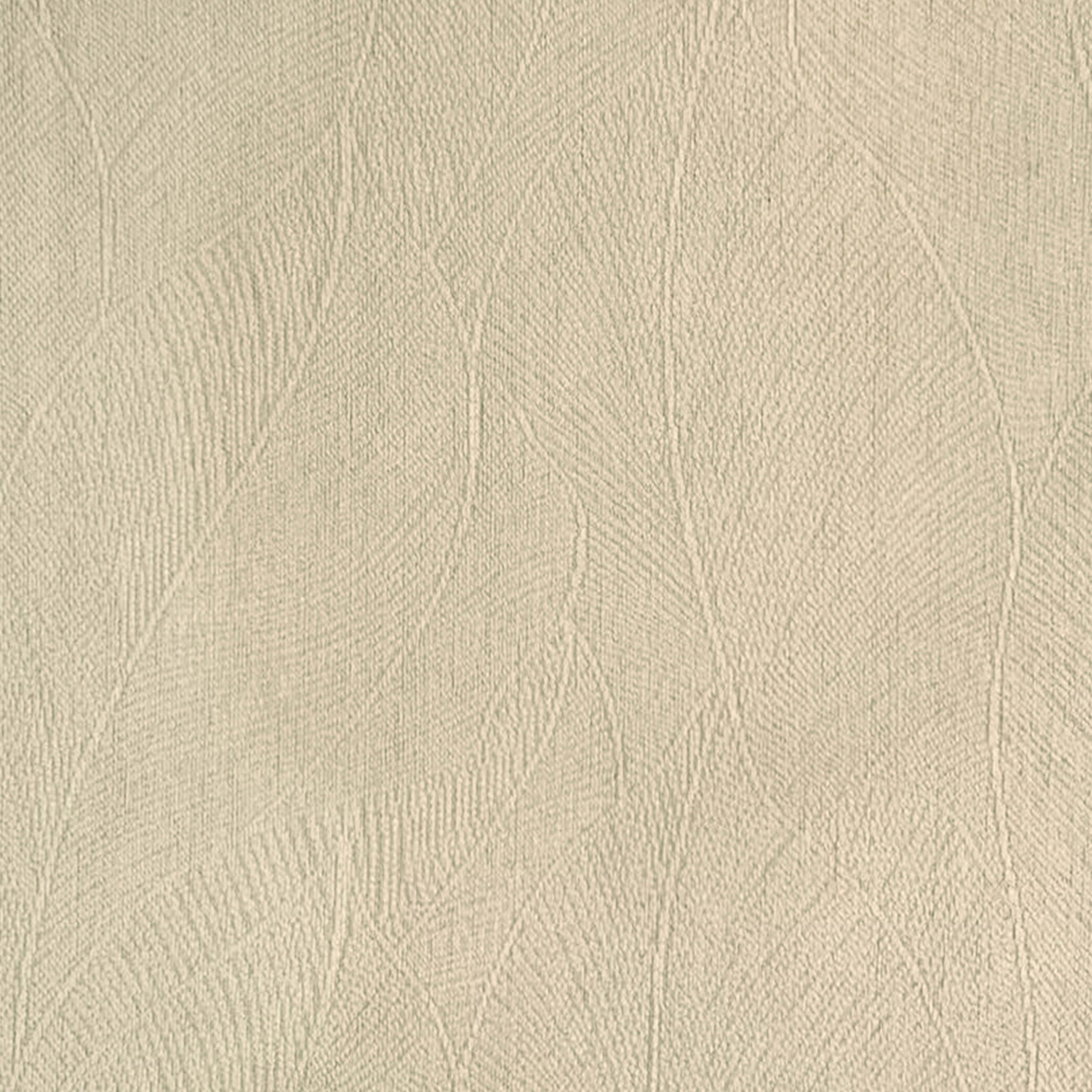 Velvet Light Beige Leaves Roman Shade
