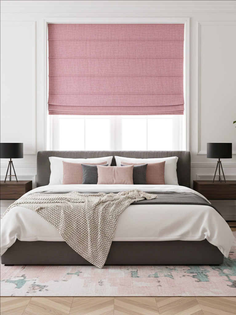 Dusk Orchid Blackout Roman Shade