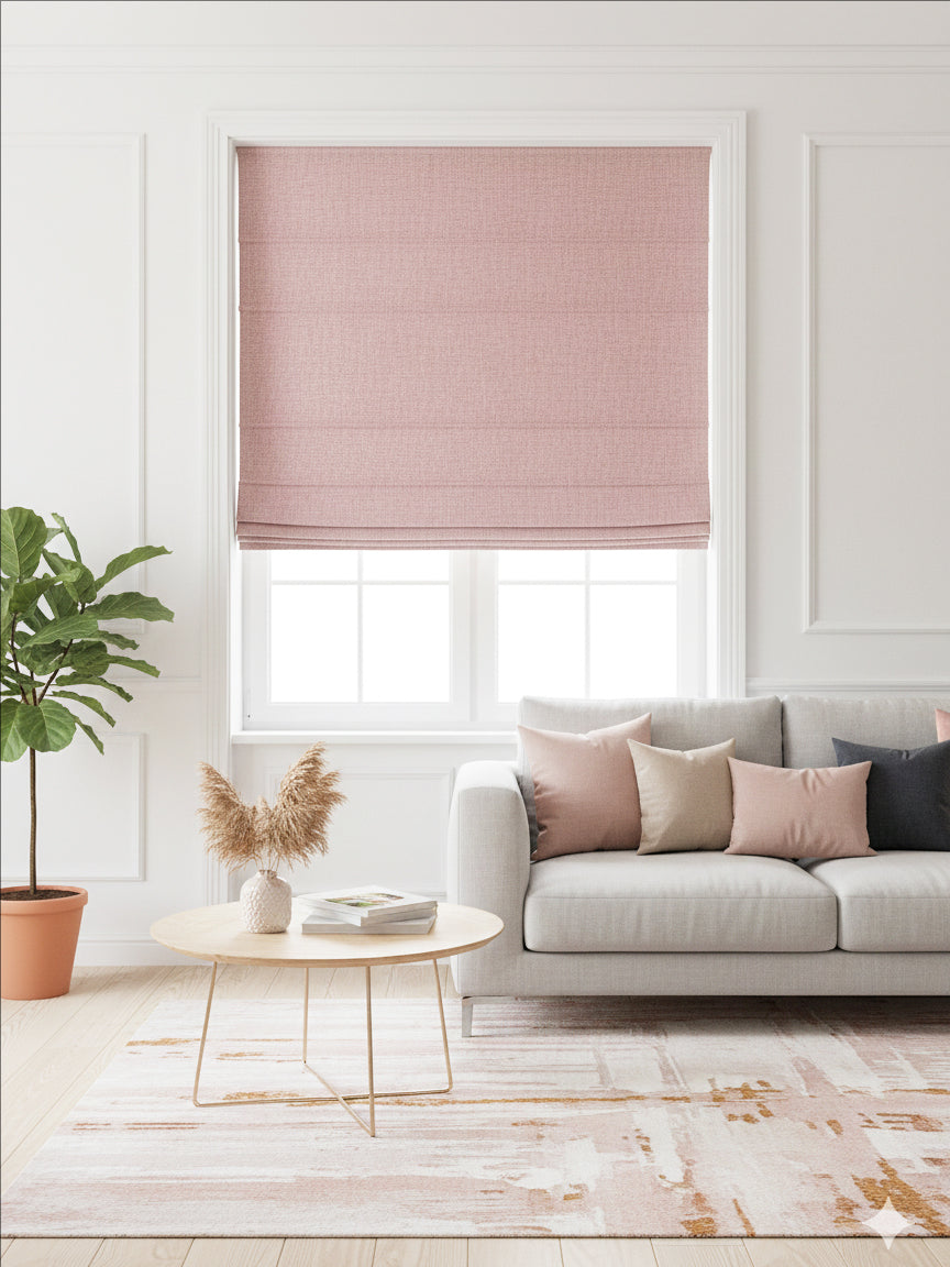 Dusk Plum Blackout Roman Shade