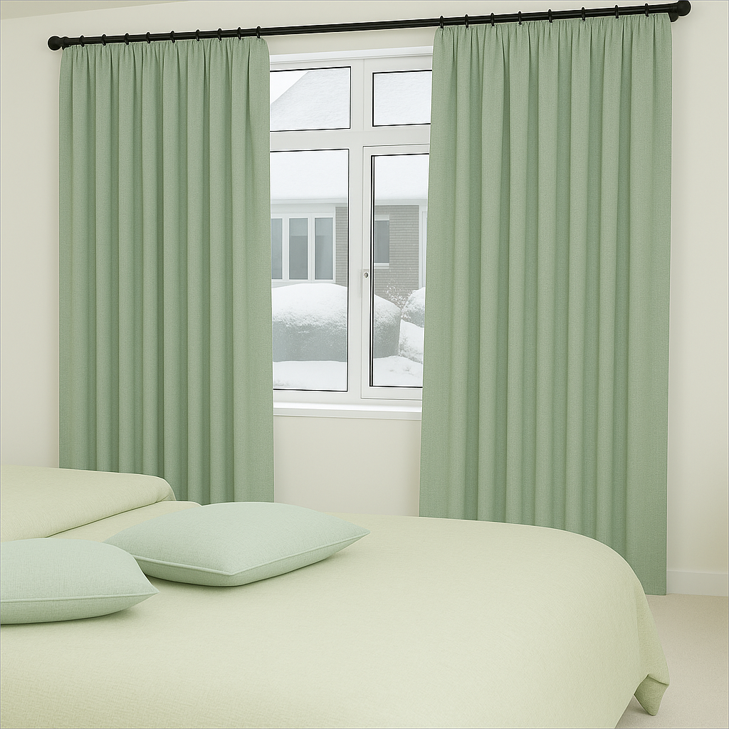 Dusk Green Blackout Drape