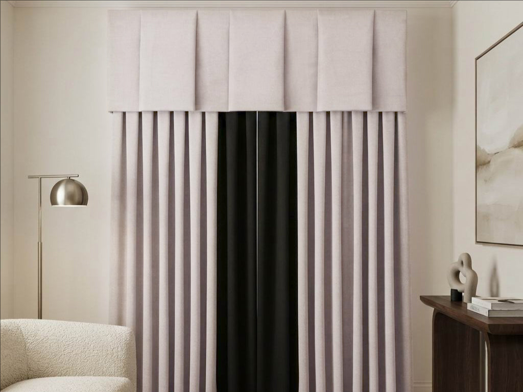Velvet Peach Valance