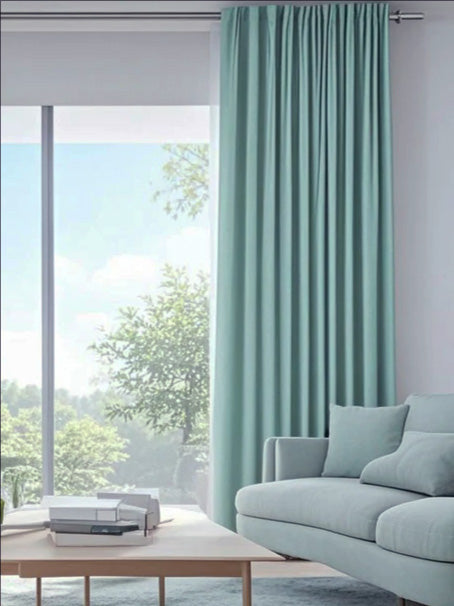 Velvet Deep Blue Drape