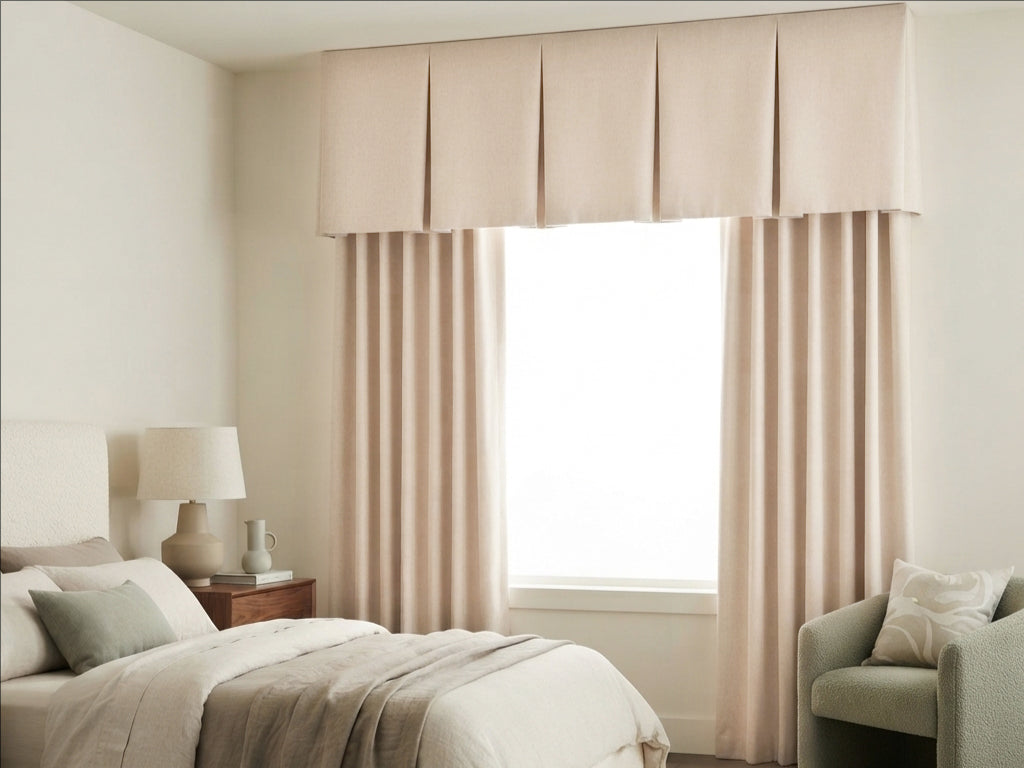Velvet Beige Valance