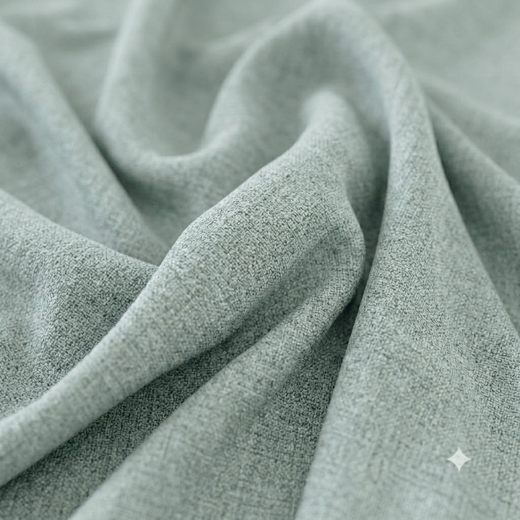 Premium Linen Shadow Gray Curtains