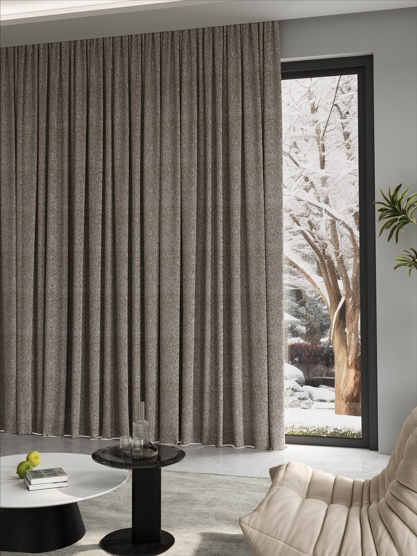 Vision Mocha Drape