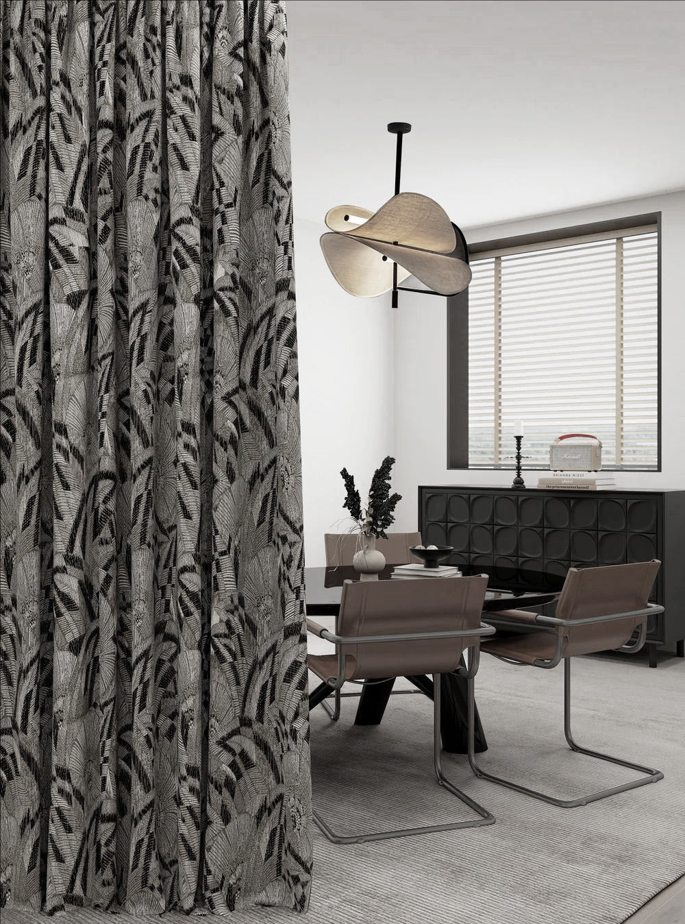 Tropical Brown Drape