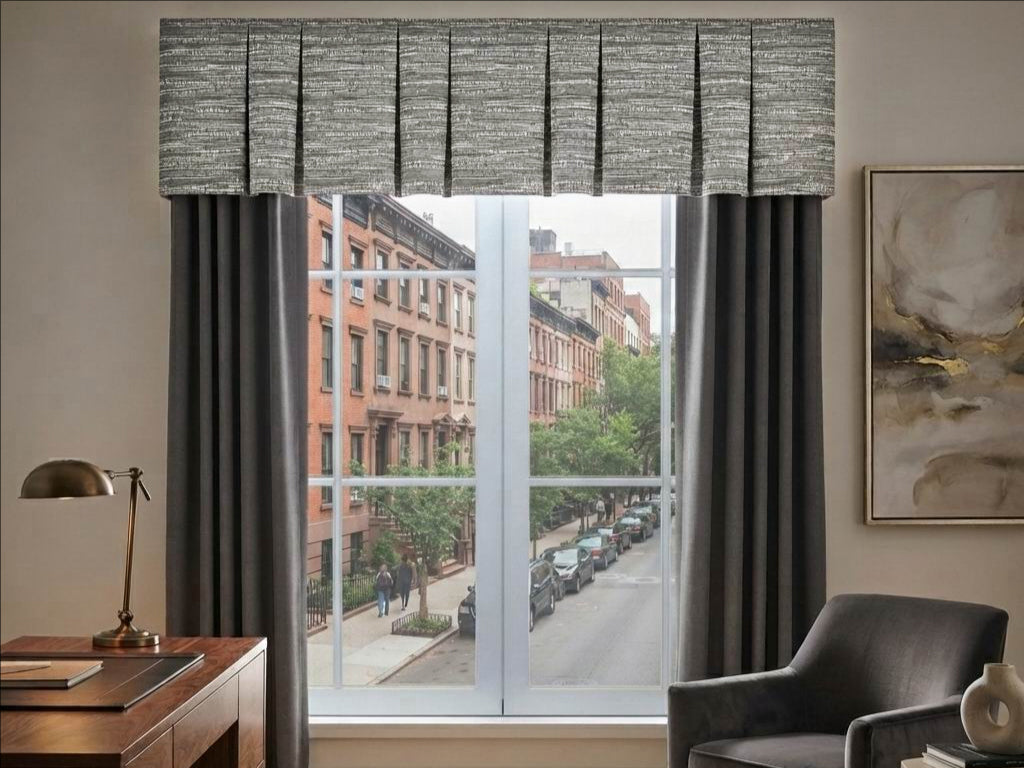 Brush Brown Valance
