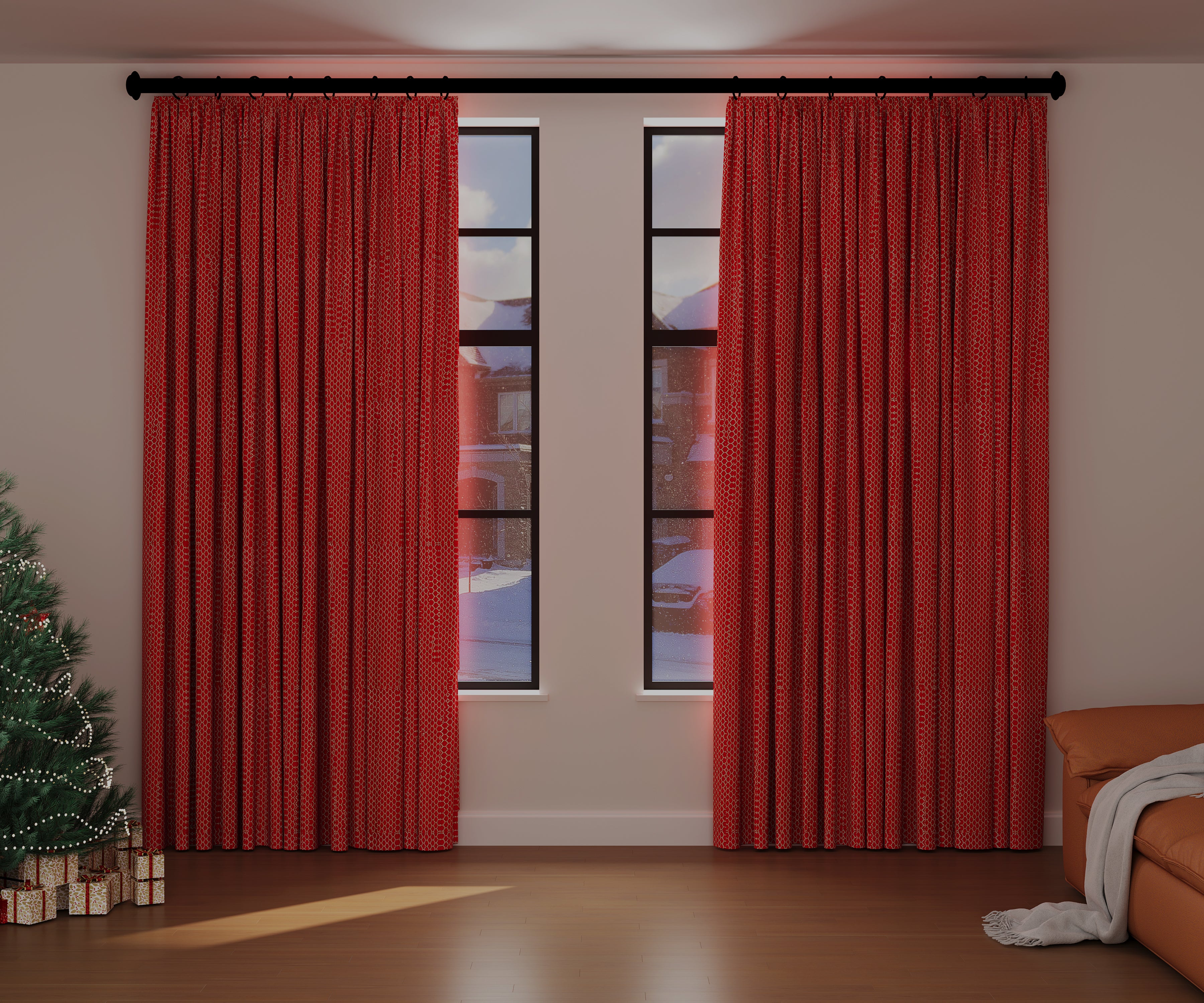 San Marco Red Drape