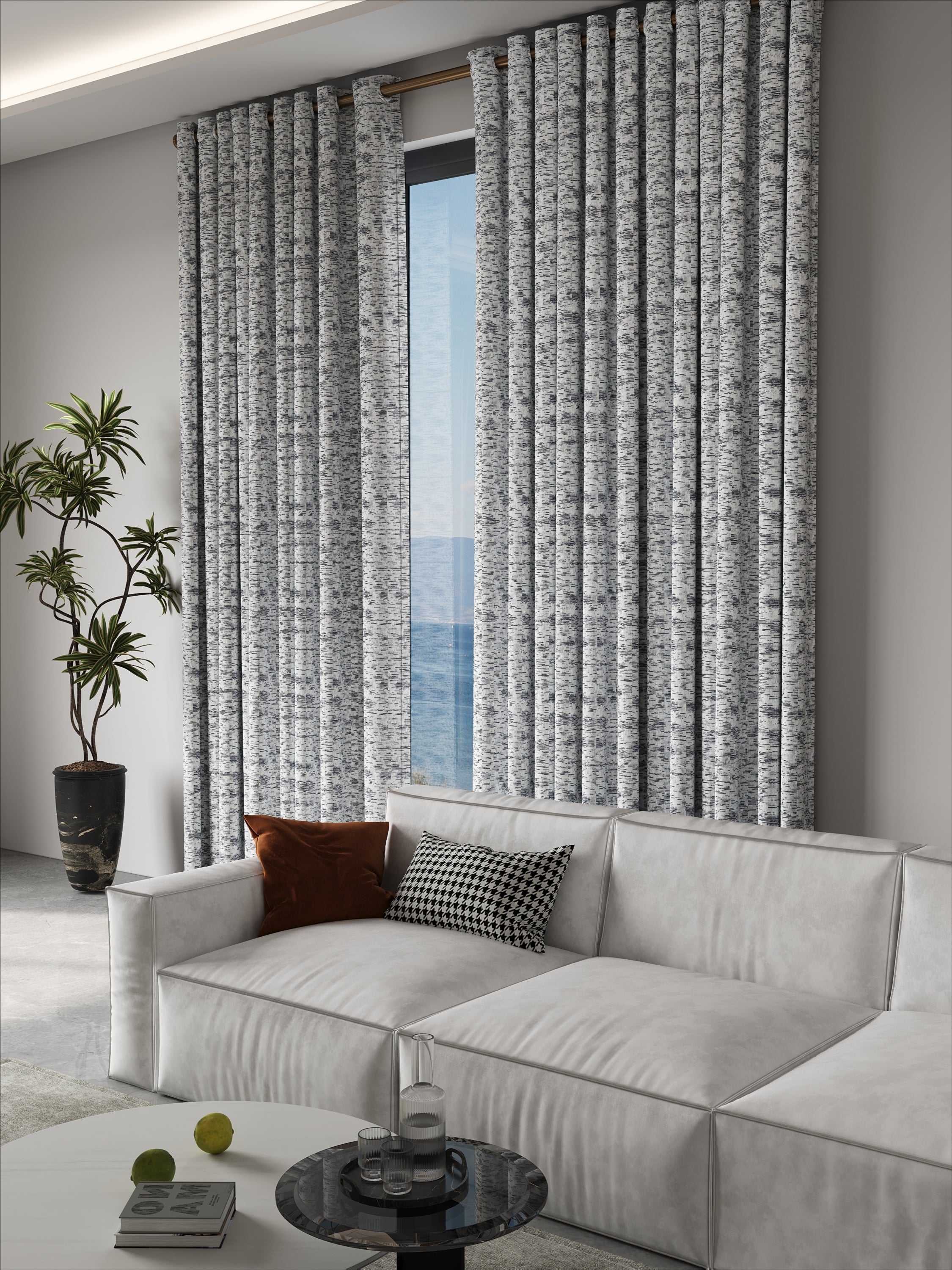 Magnetic Blue Drape