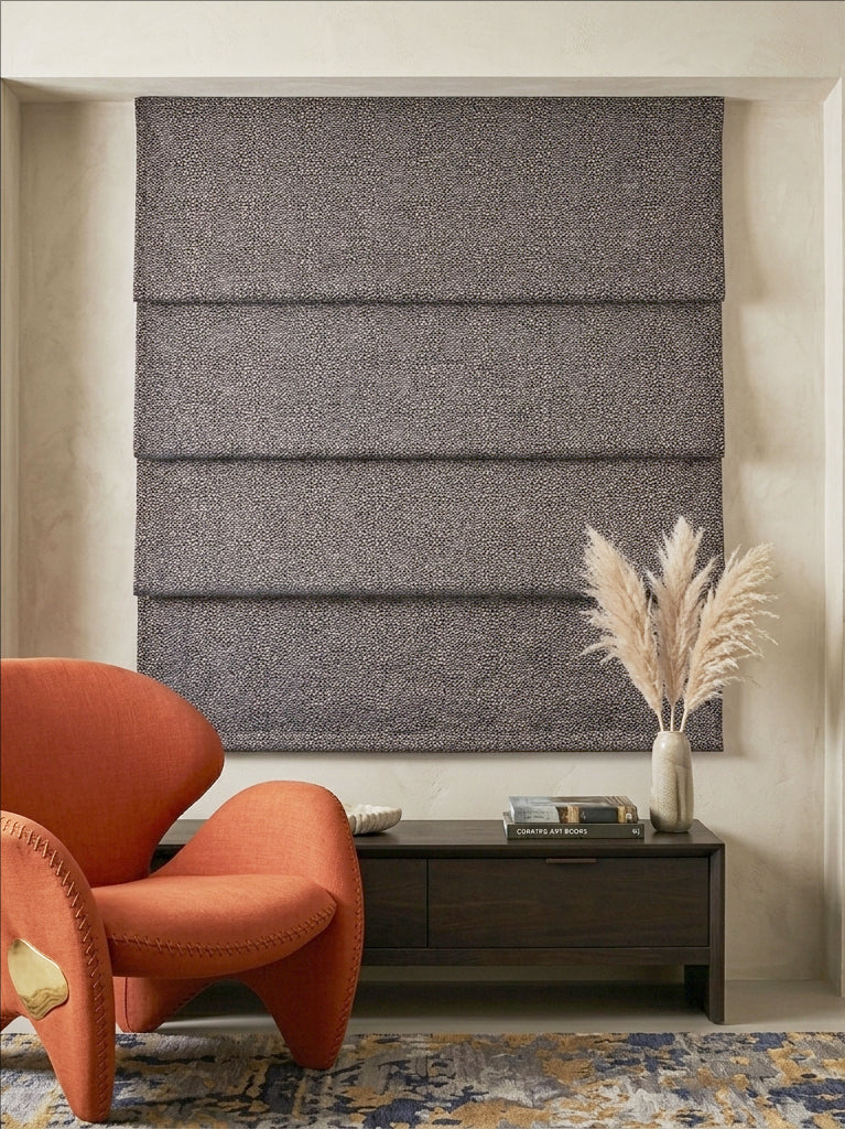 Naujaat Navy Roman Shade