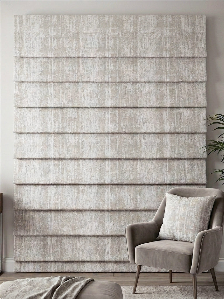 Shadow Taupe Roman Shade