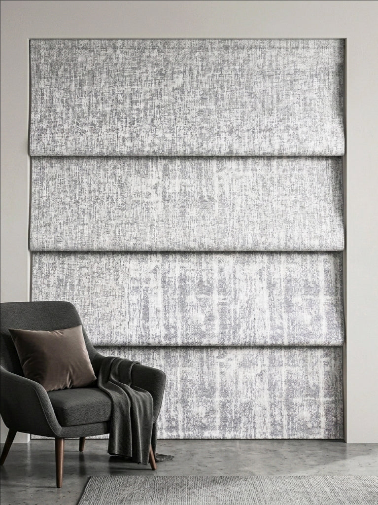 Shadow Charcoal Roman Shade