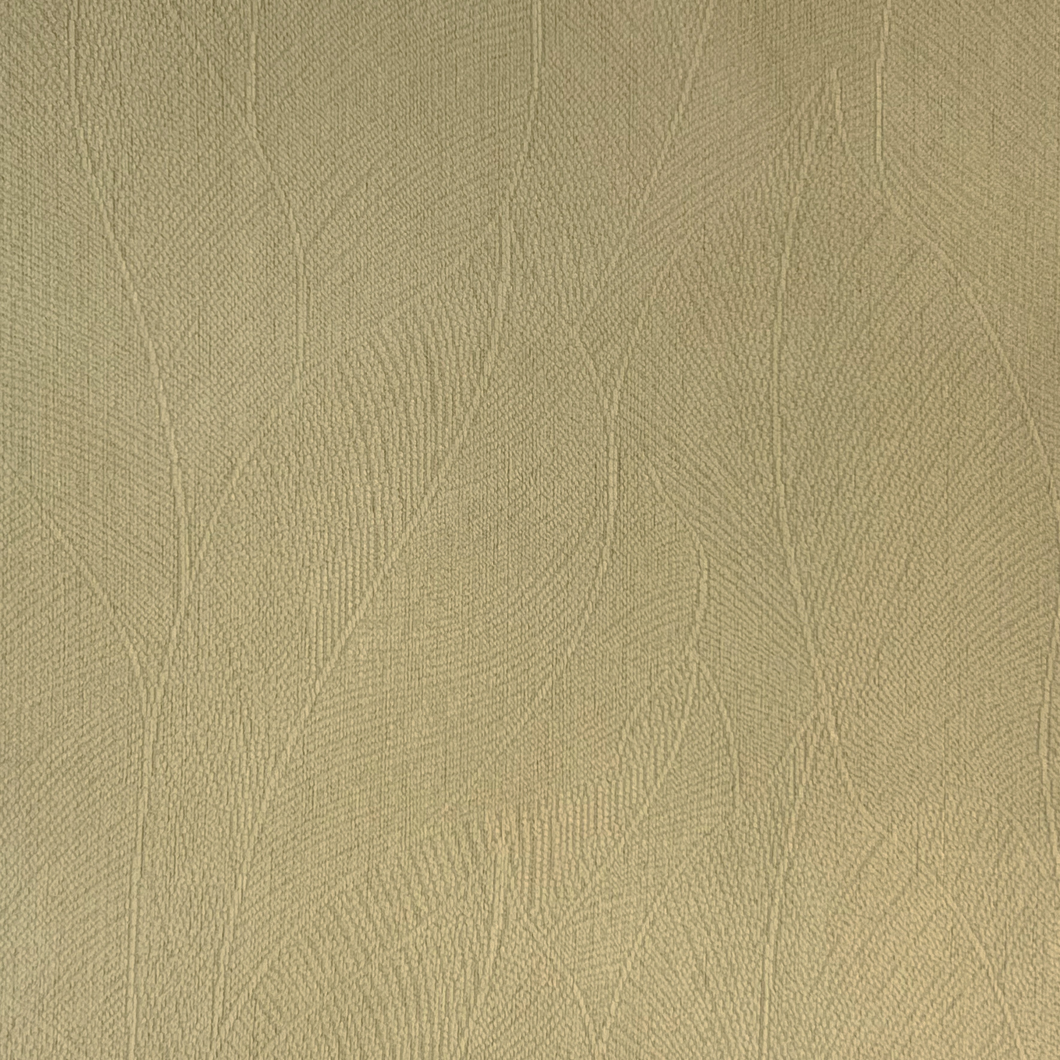 Velvet Beige Leaves Roman Shade