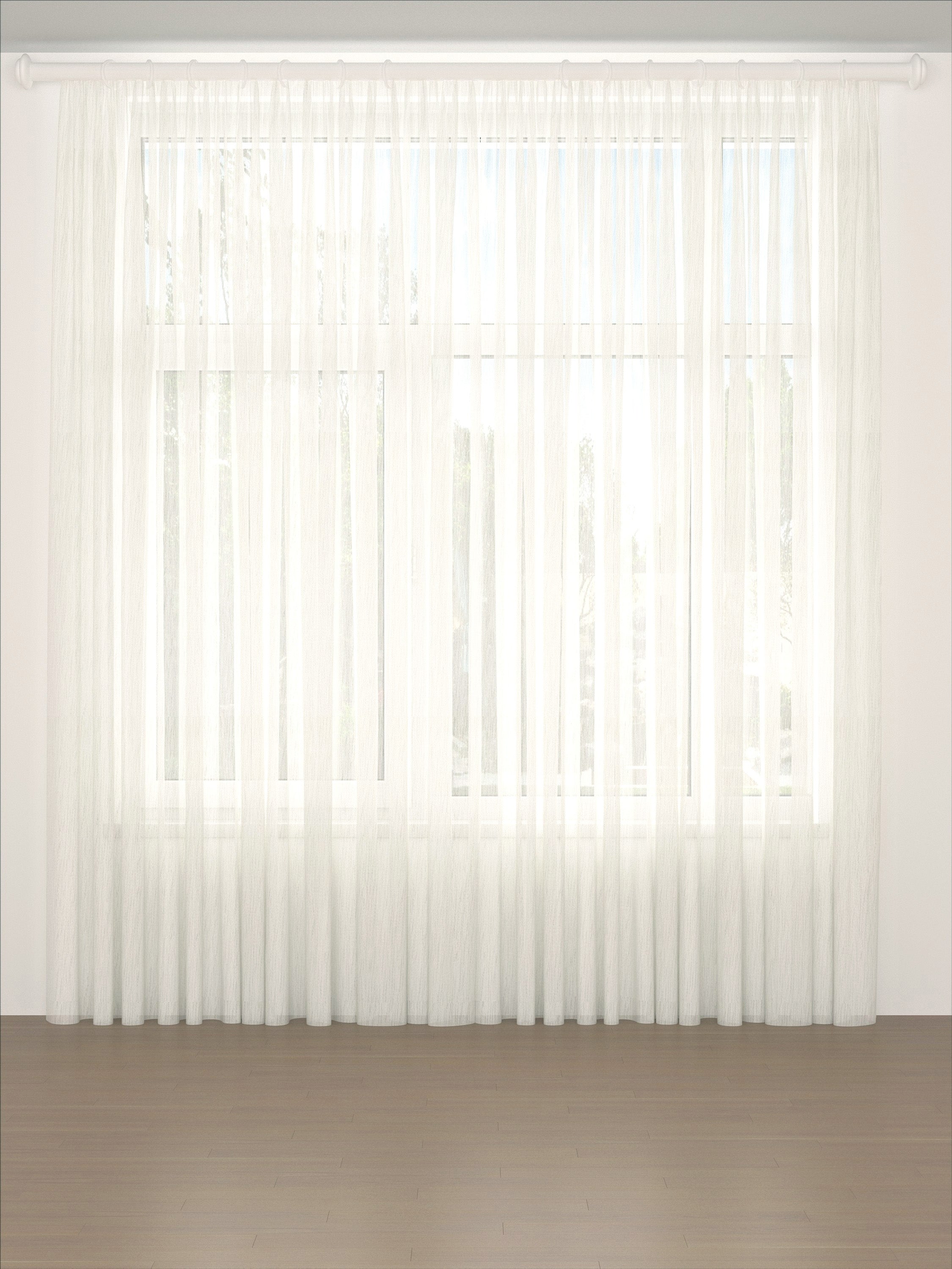 White Silk Vertical Sheer