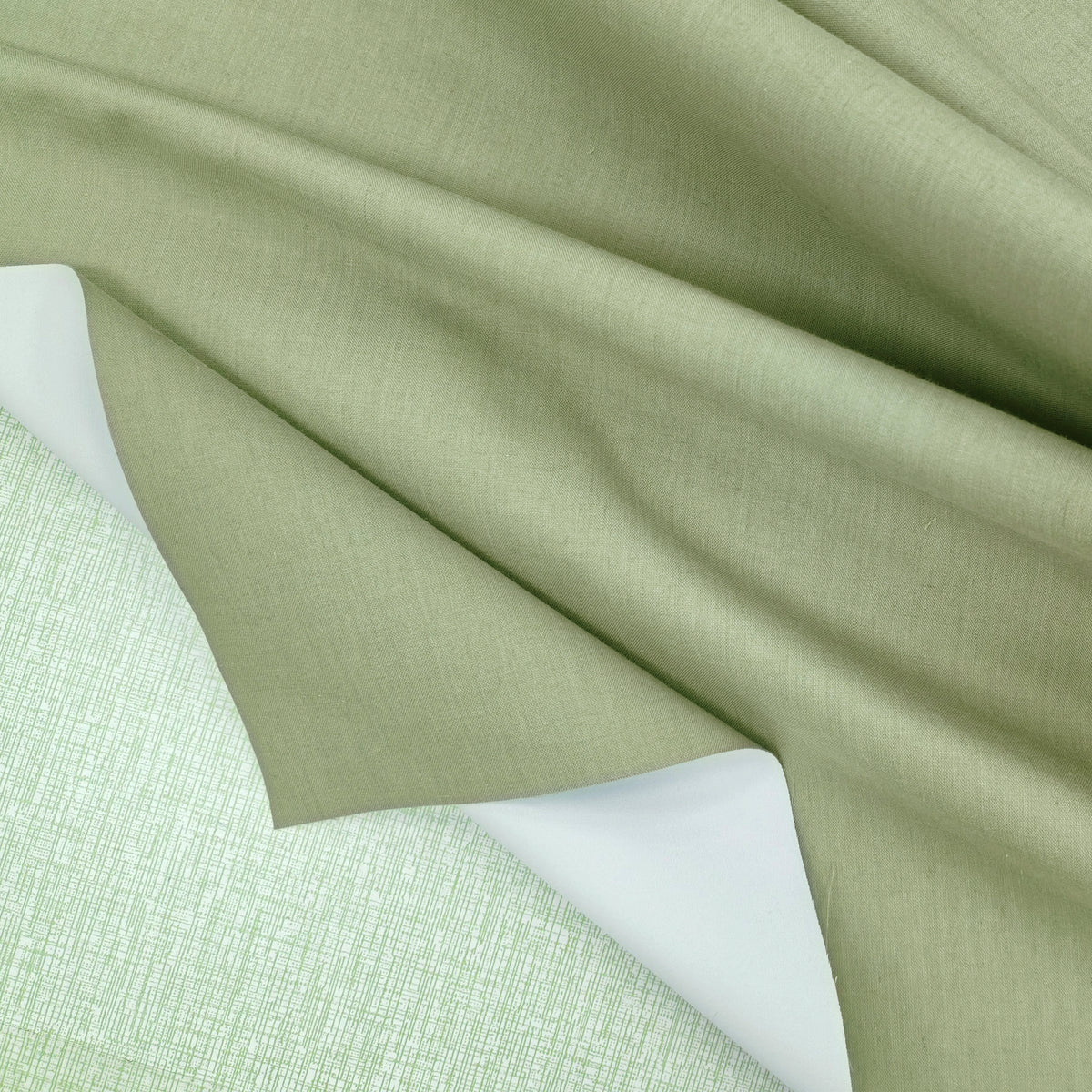 Warm Beige Cotton Blackout Valance