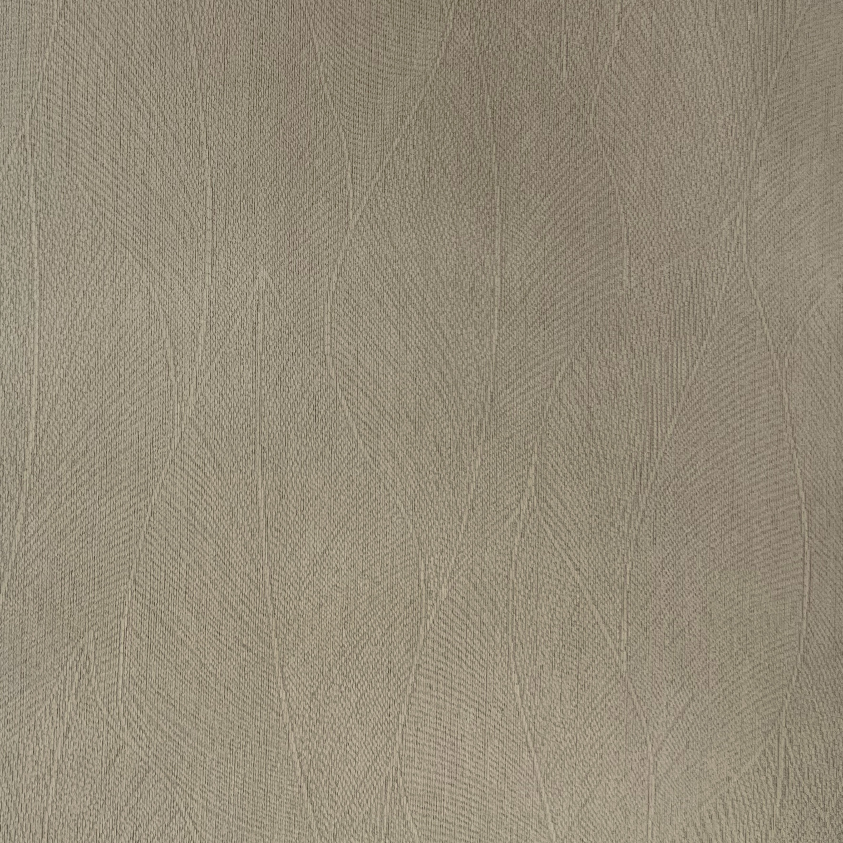 Velvet Deep Beige Leaves Drape