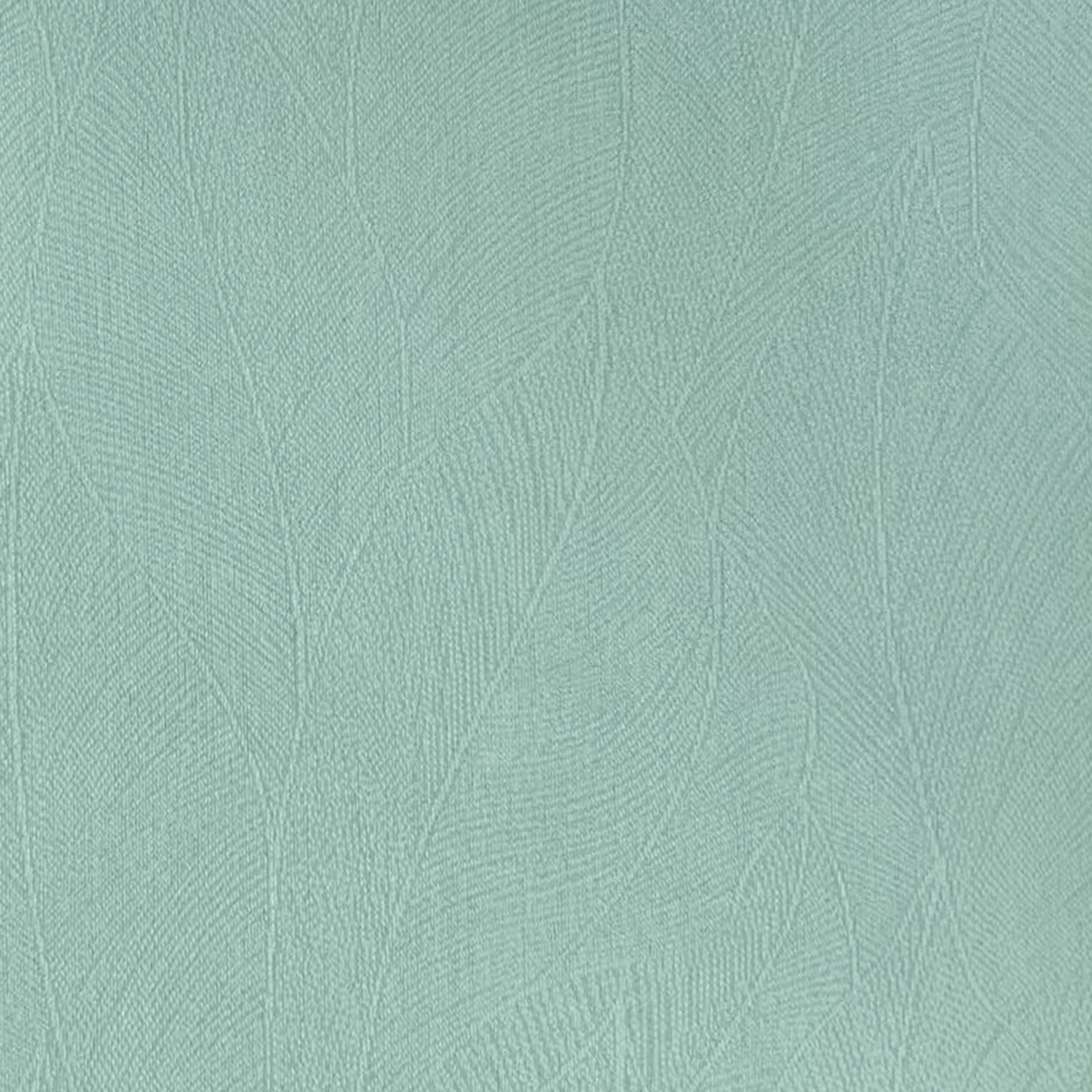 Velvet Green Blue Leaves Roman Shade