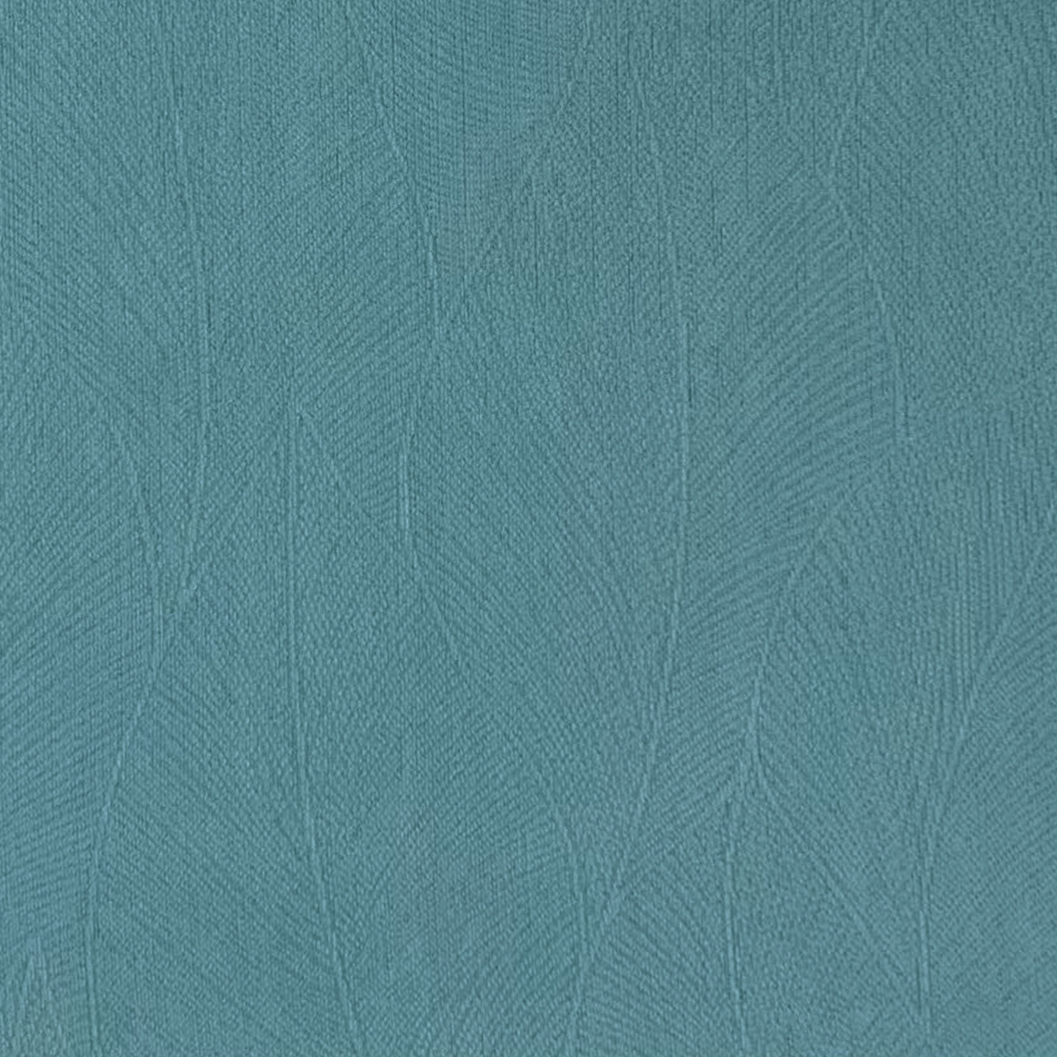 Velvet Deep Blue Leaves Drape