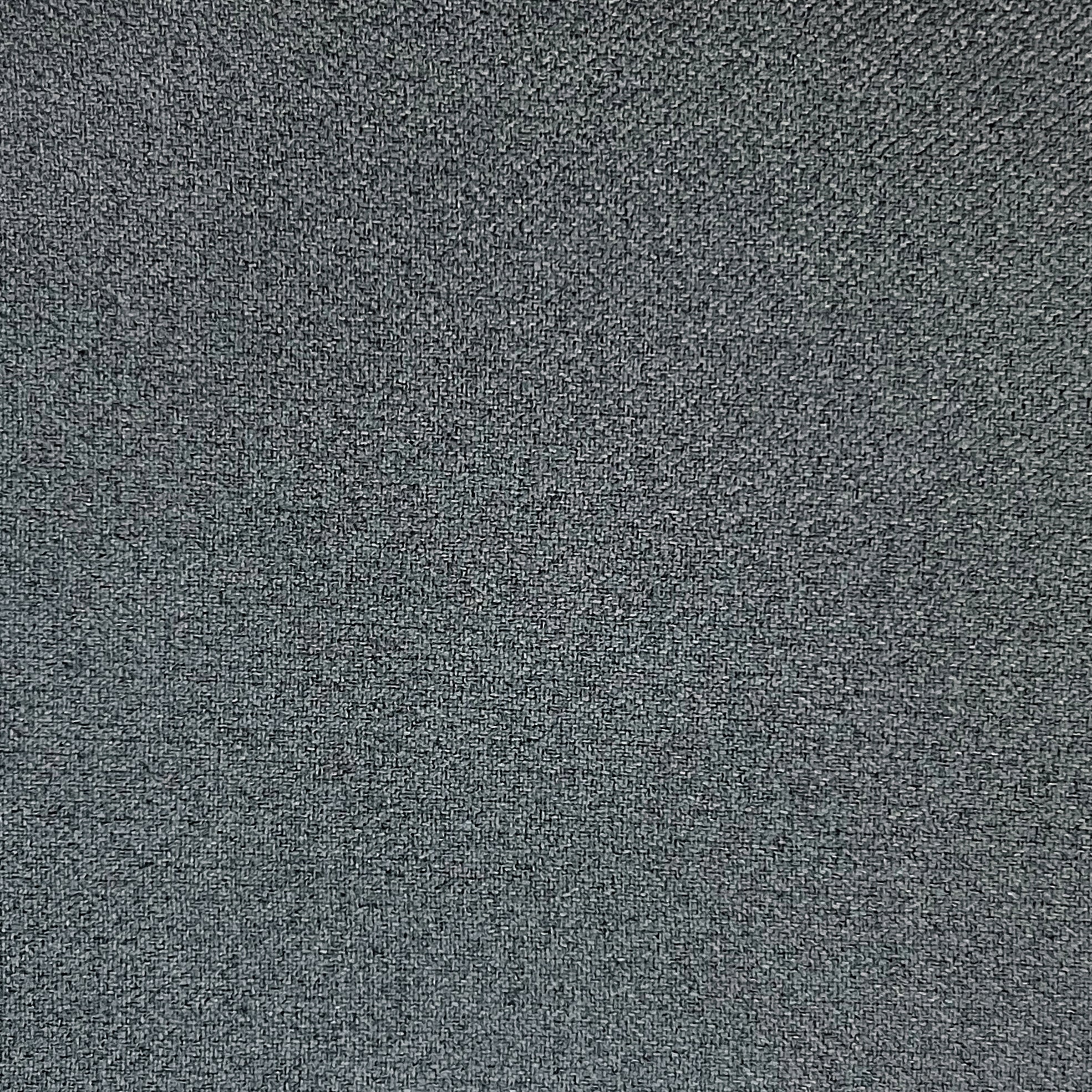 Woven Cotton Morandi Dark Grey Blackout Drape