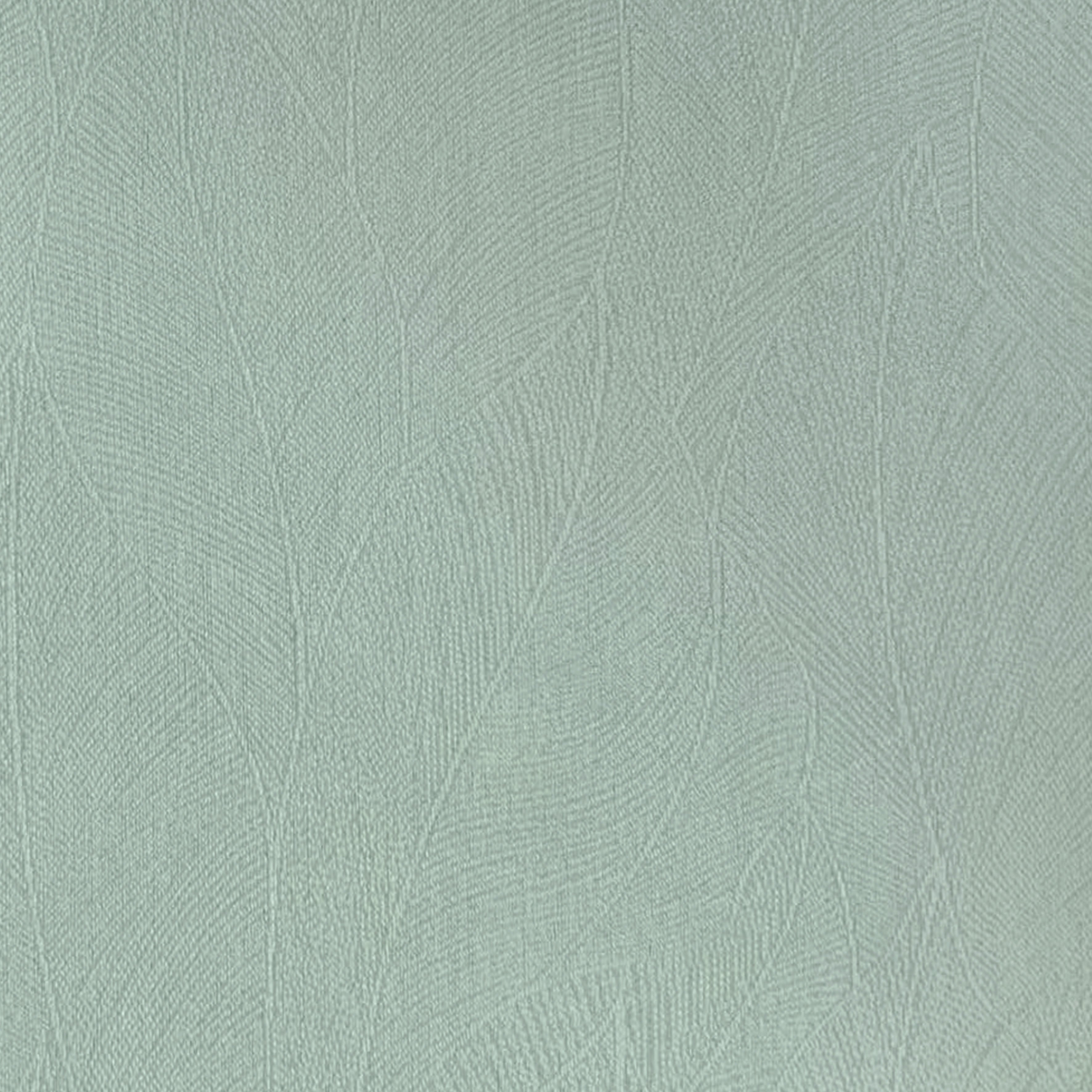 Velvet Green Grey Leaves Roman Shade