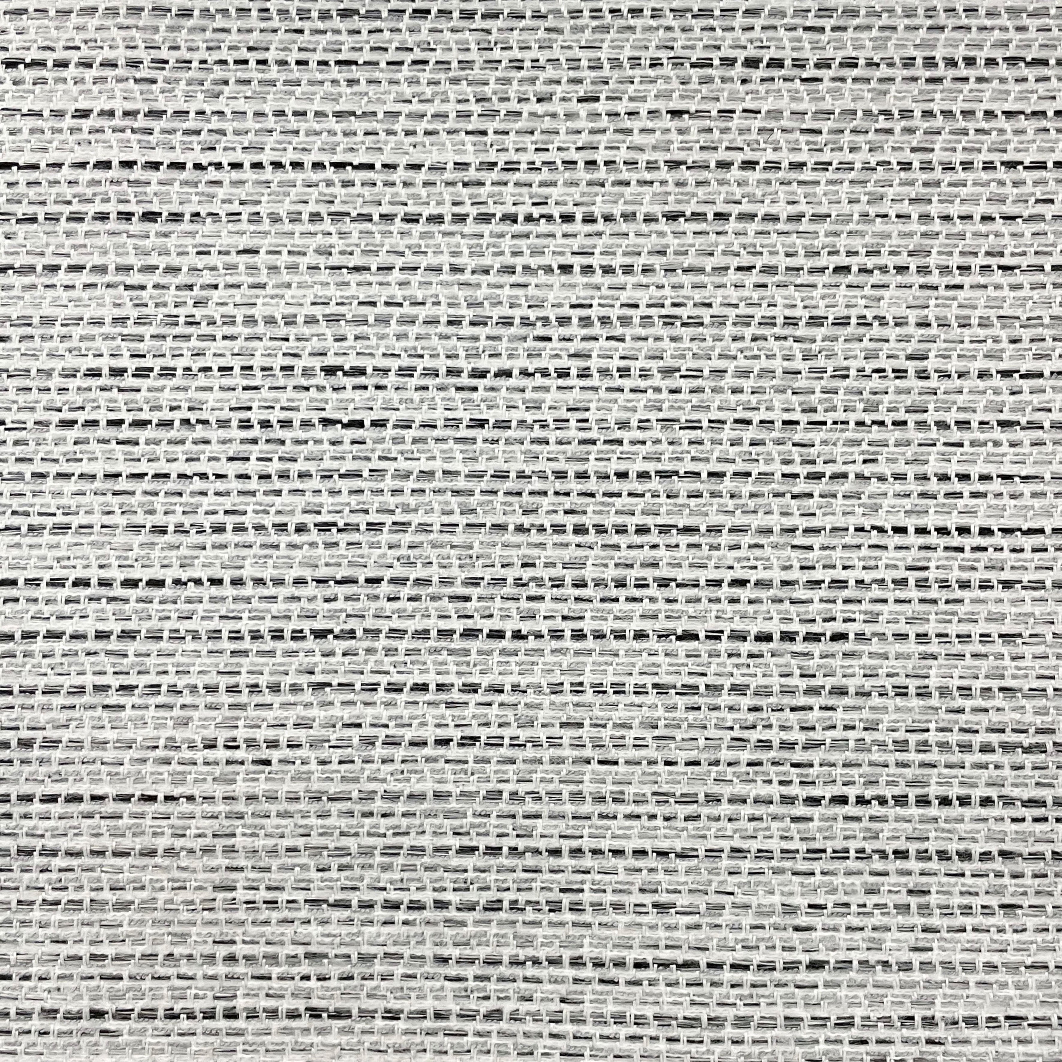 Stripy White Roman Shade