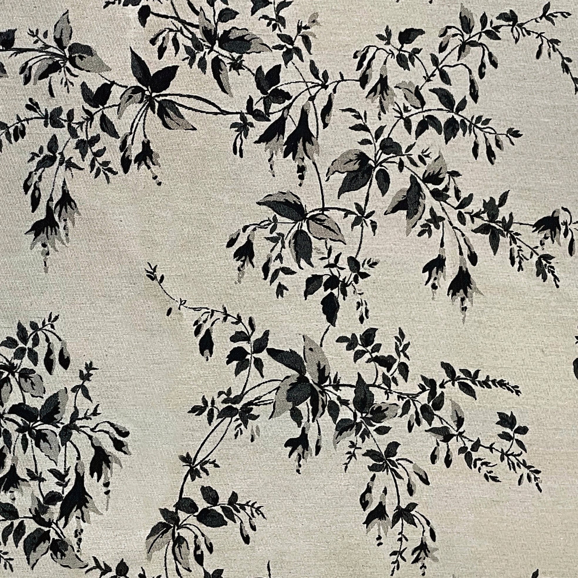 Leaves Black Valance