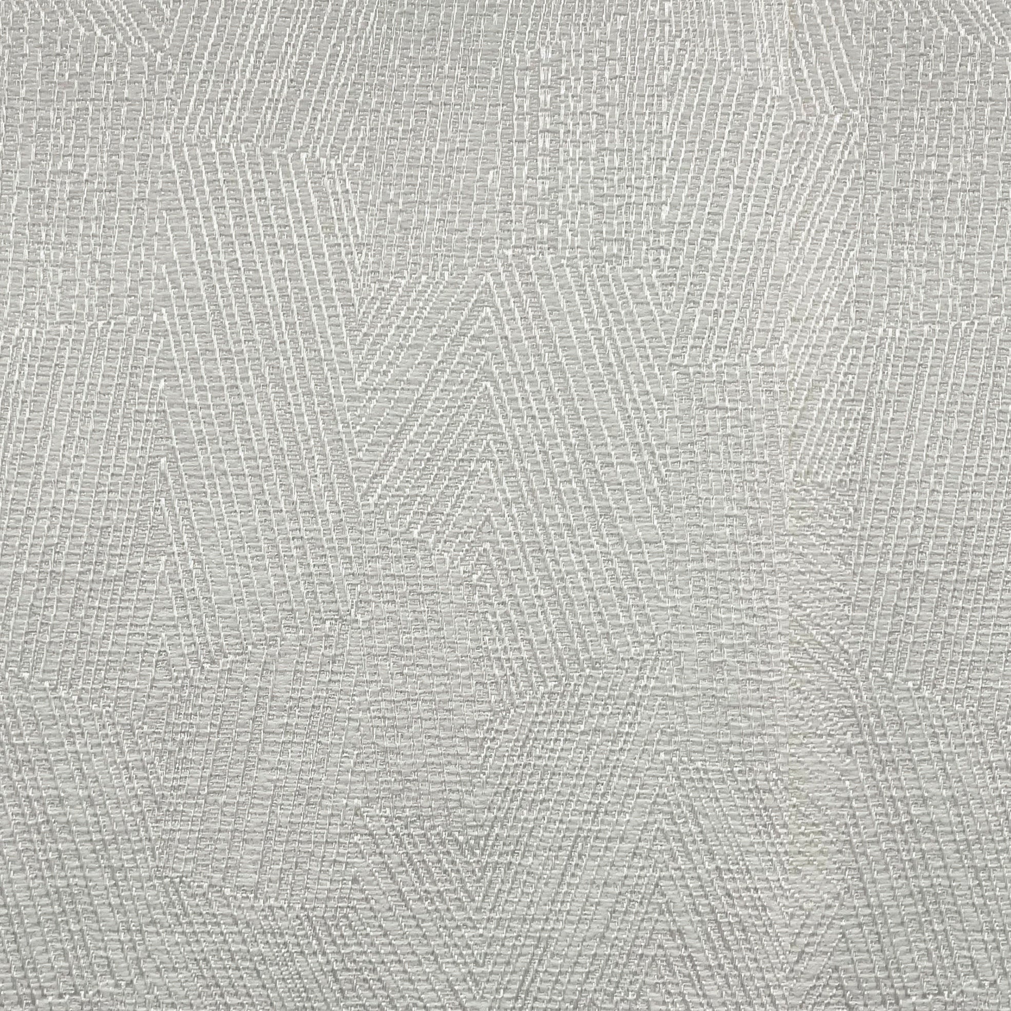 Embroidered Rhombus Off White Valance