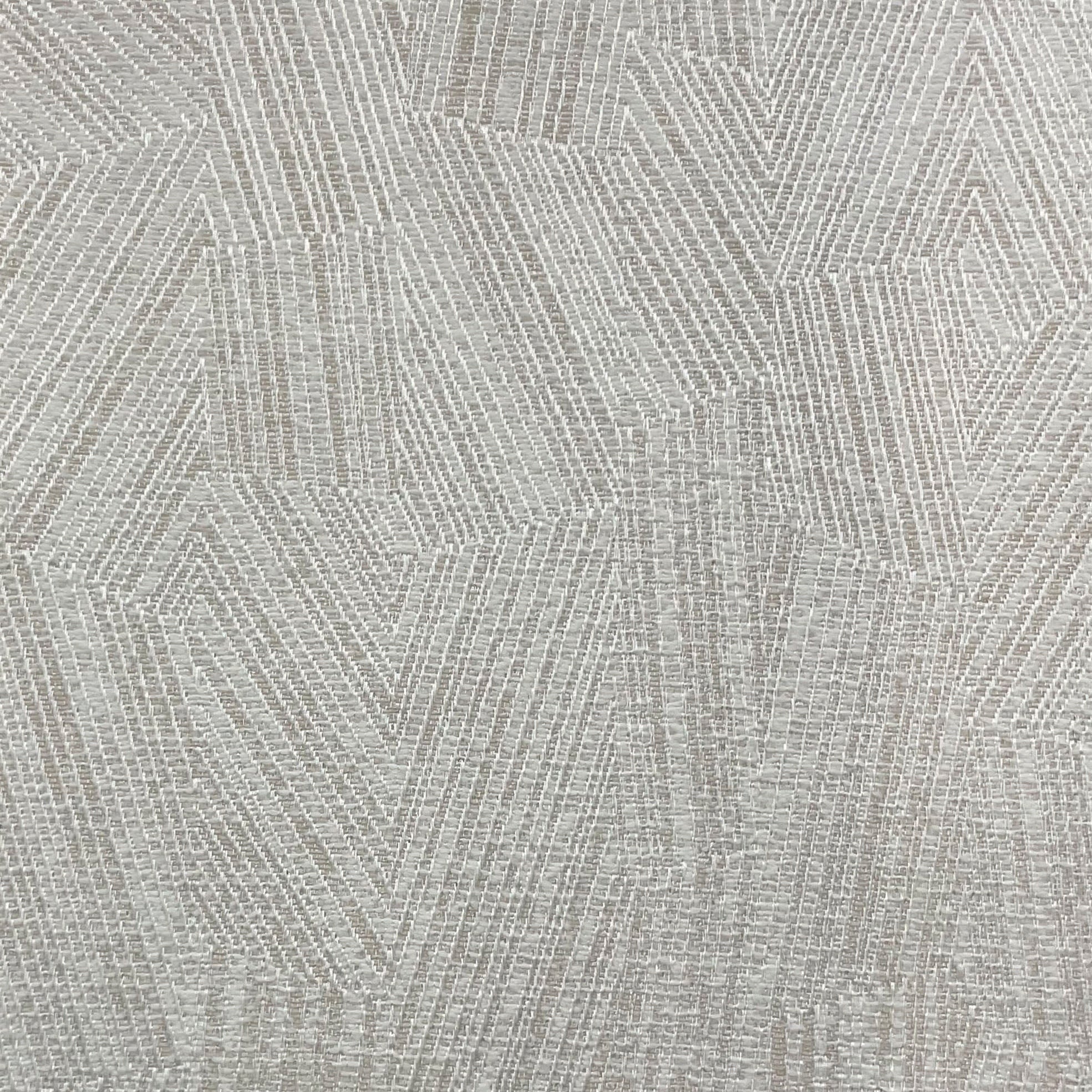 Embroidered Rhombus Beige Valance