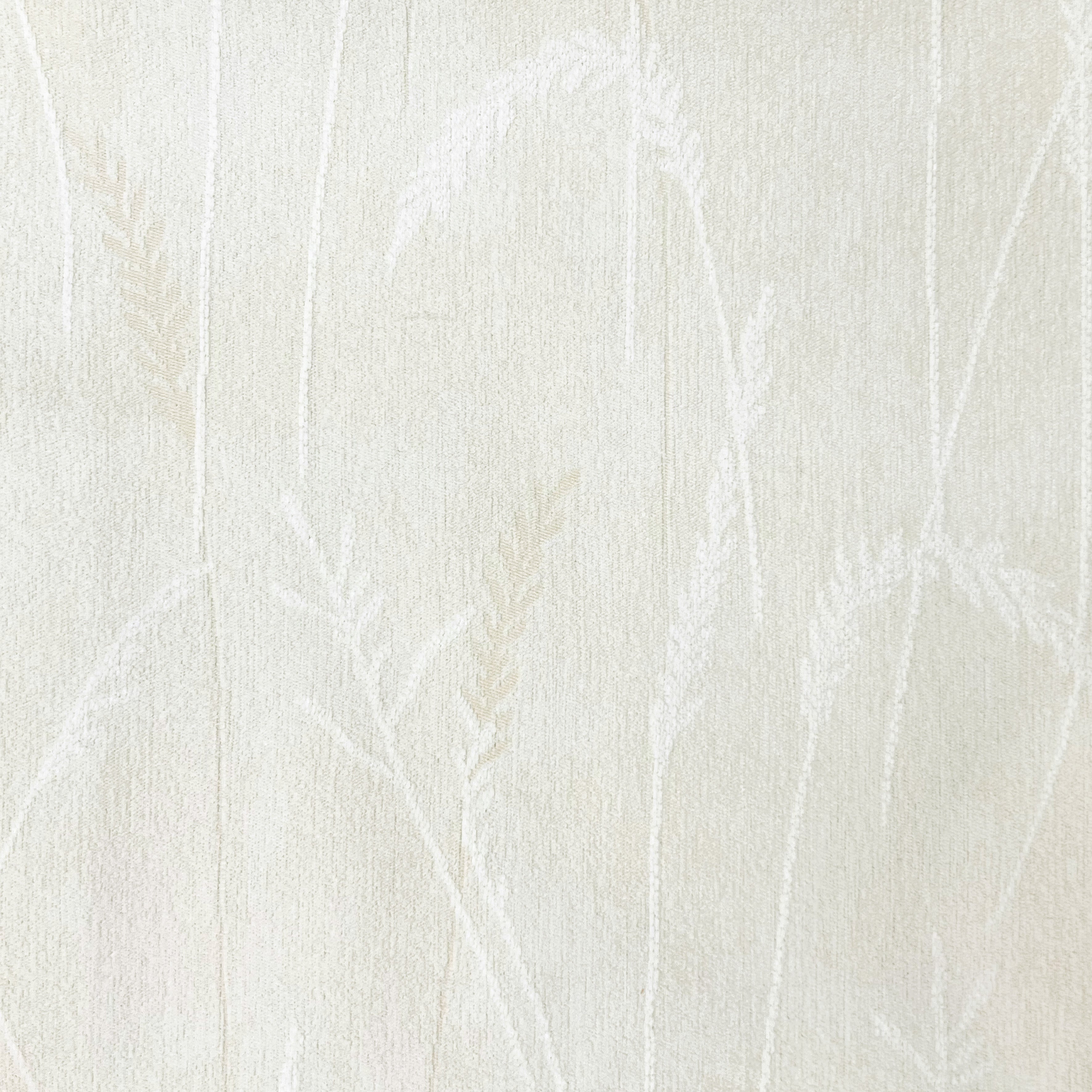 Velvet White Grass Drape