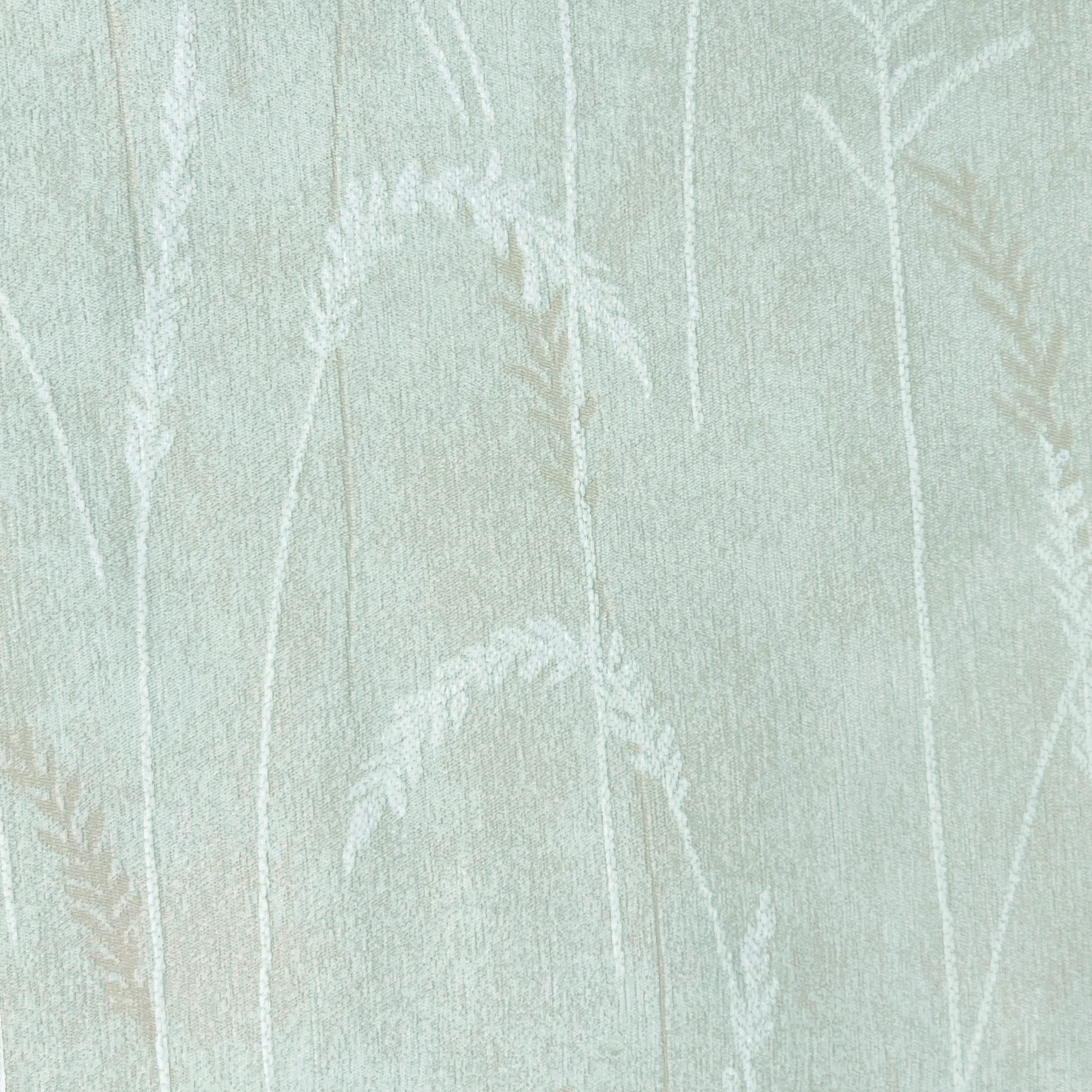 Velvet Dusk Green Grass Roman Shade