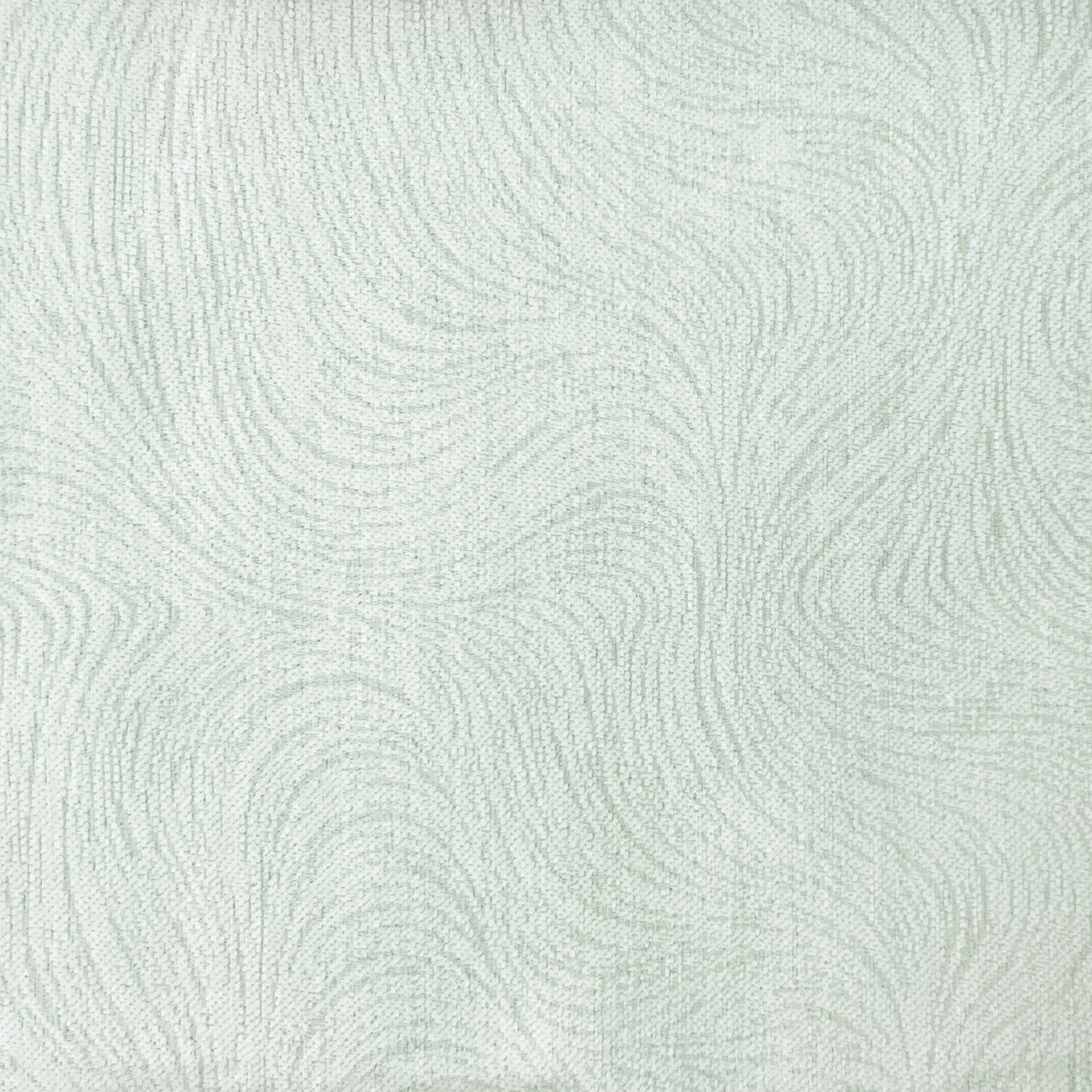 Velvet Light Green Wave Roman Shade