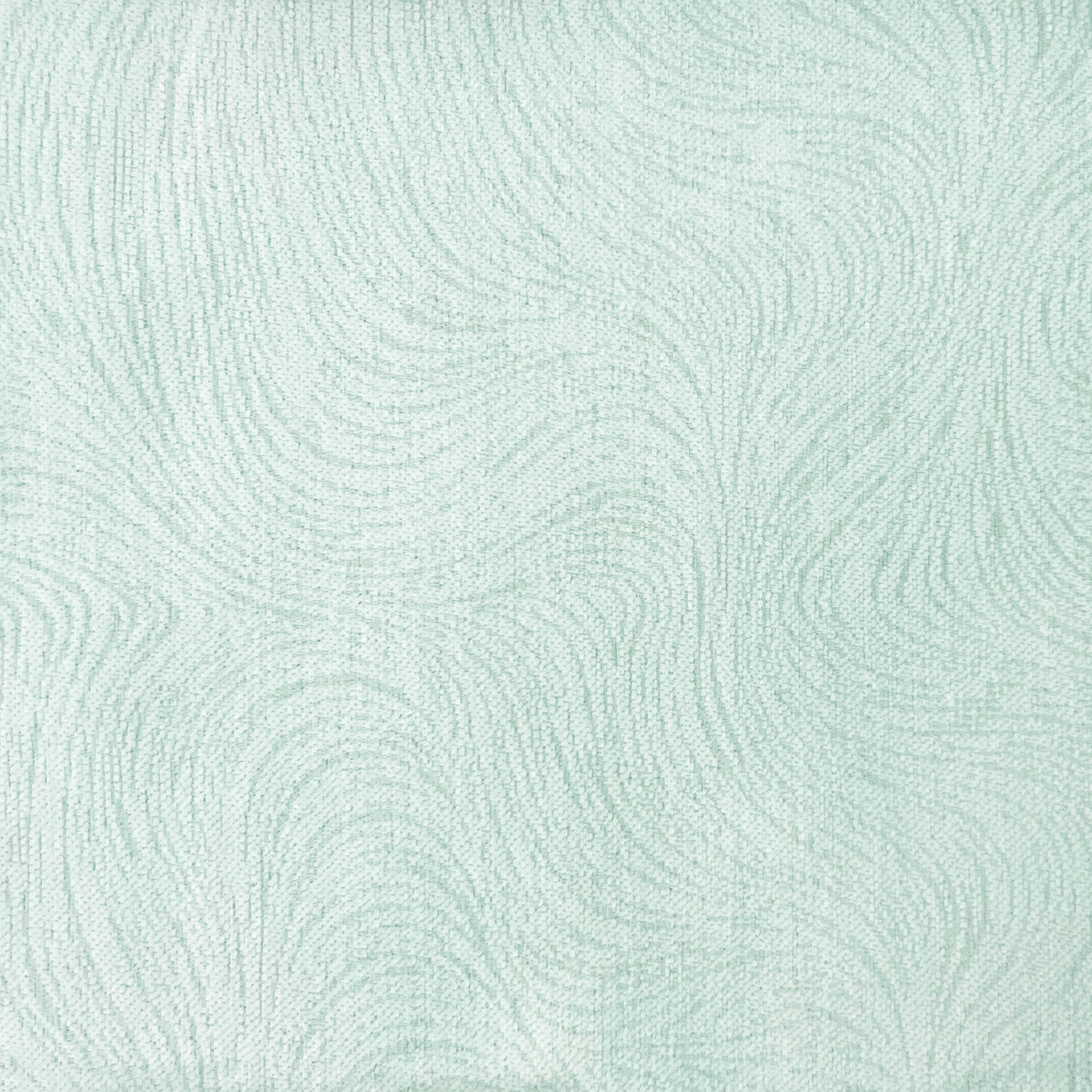 Velvet Blue Green Wave Roman Shade