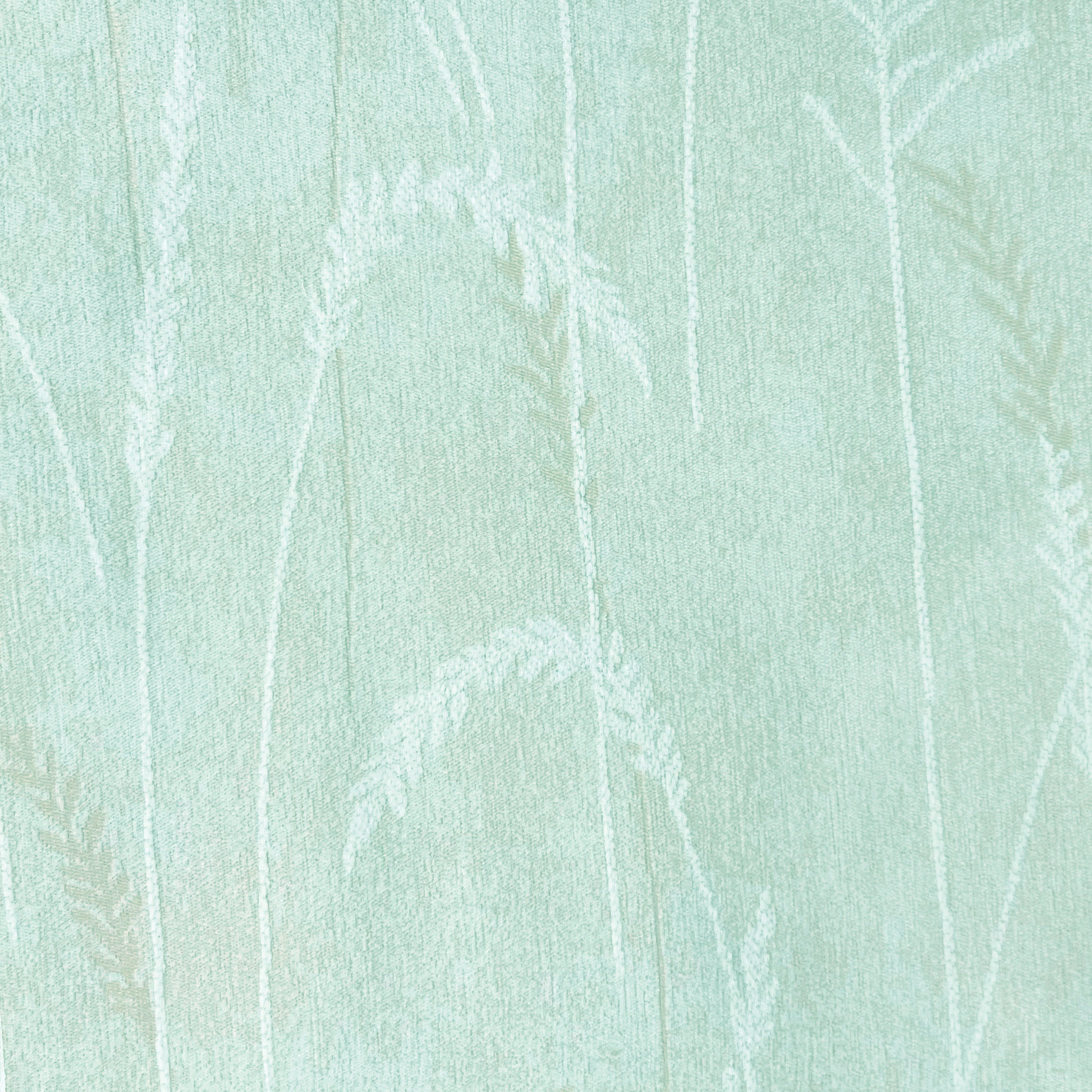 Velvet Blue Green Grass Drape