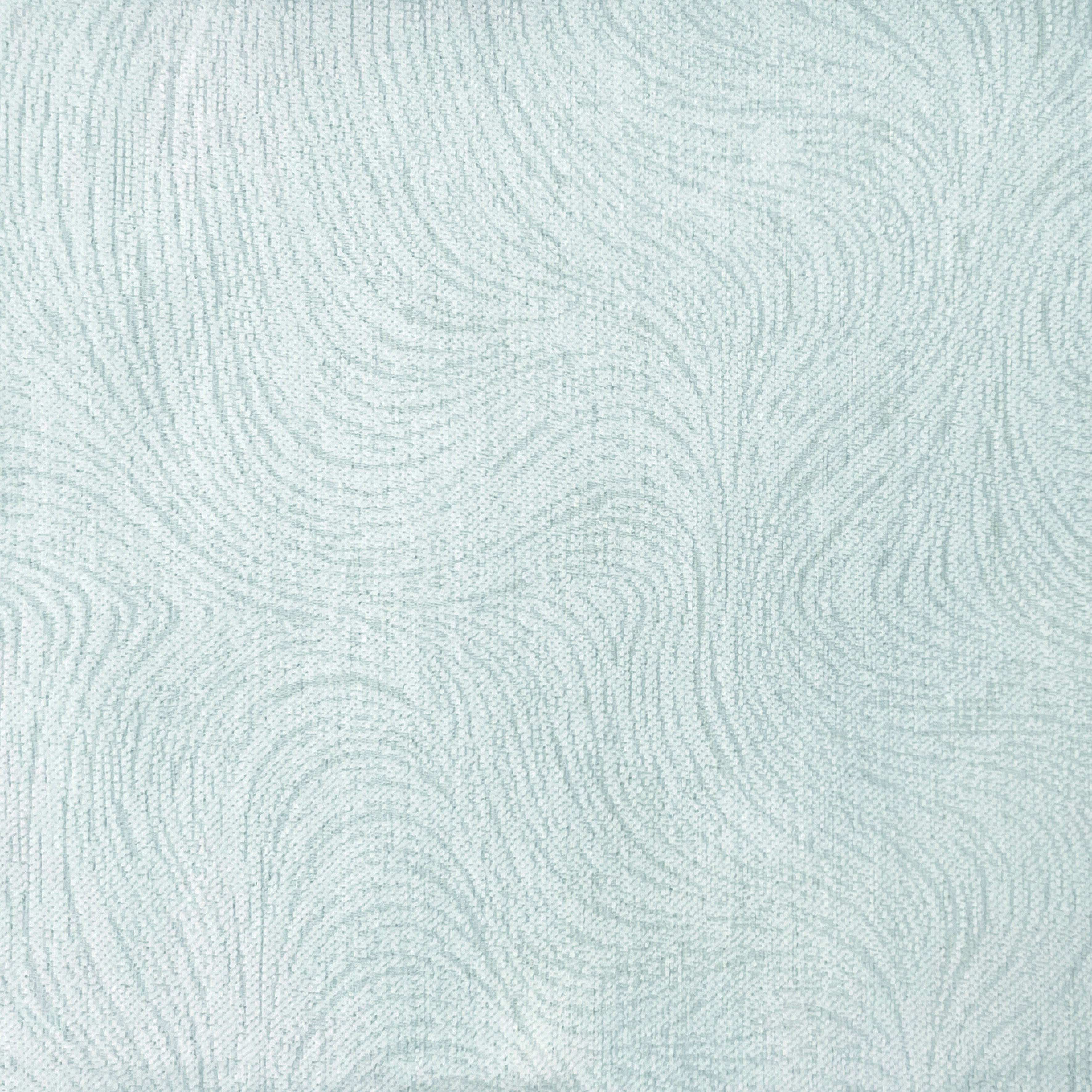 Velvet Blue Wave Roman Shade