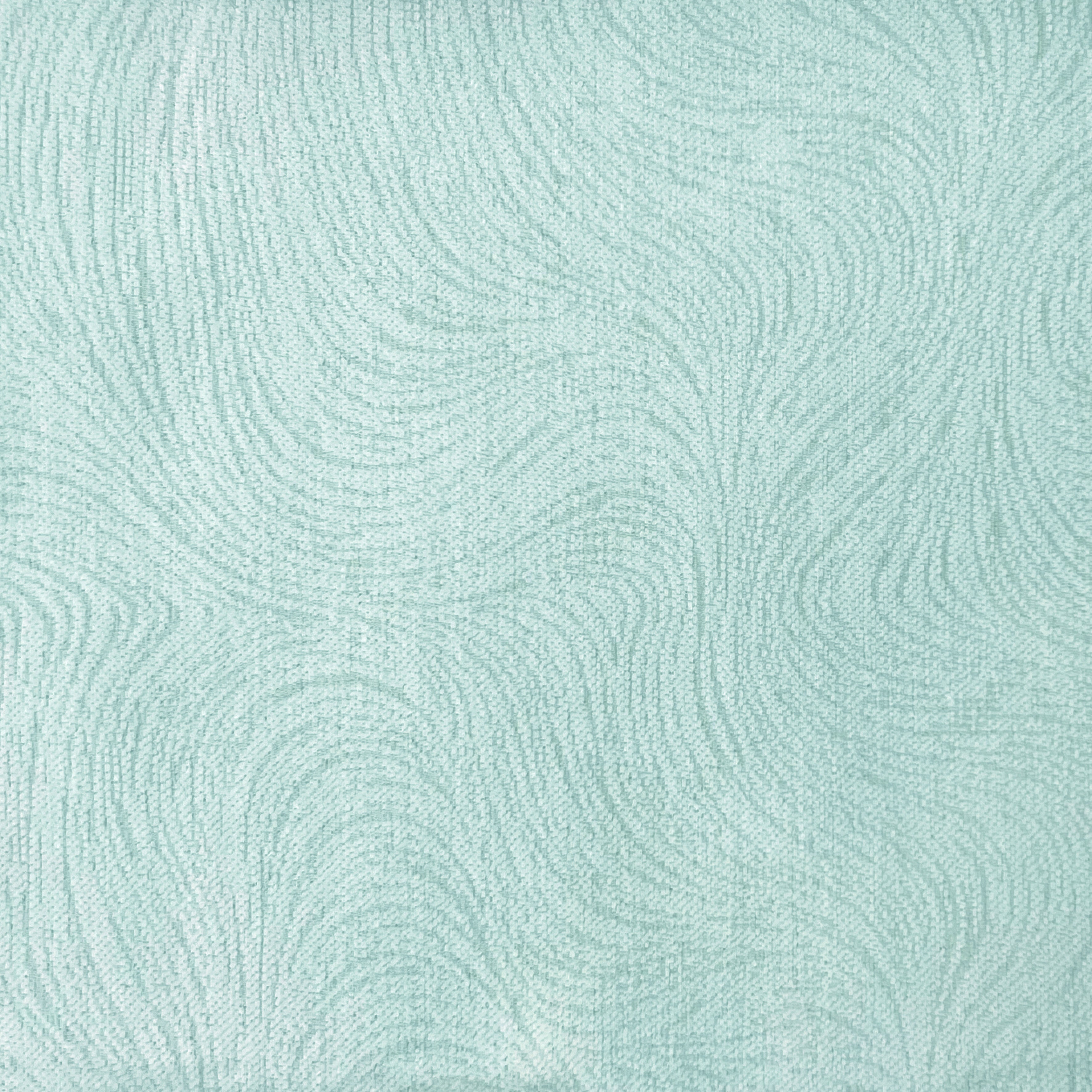 Velvet Lake Blue Wave Roman Shade