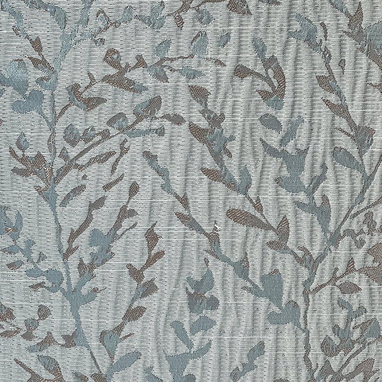 Martha Frozen Blue Curtain