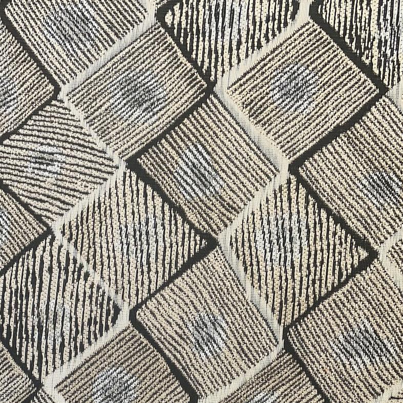 Harlequin Black Roman Shade