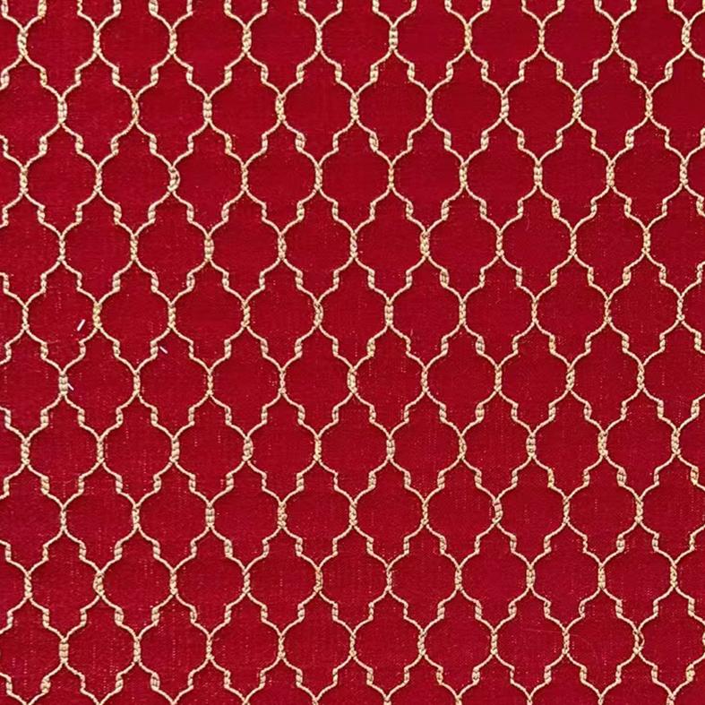Venitian Red Roman Shade