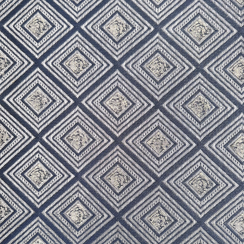 Mali Steel Blue Curtain