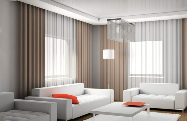 Best Modern Living Room Curtain Ideas