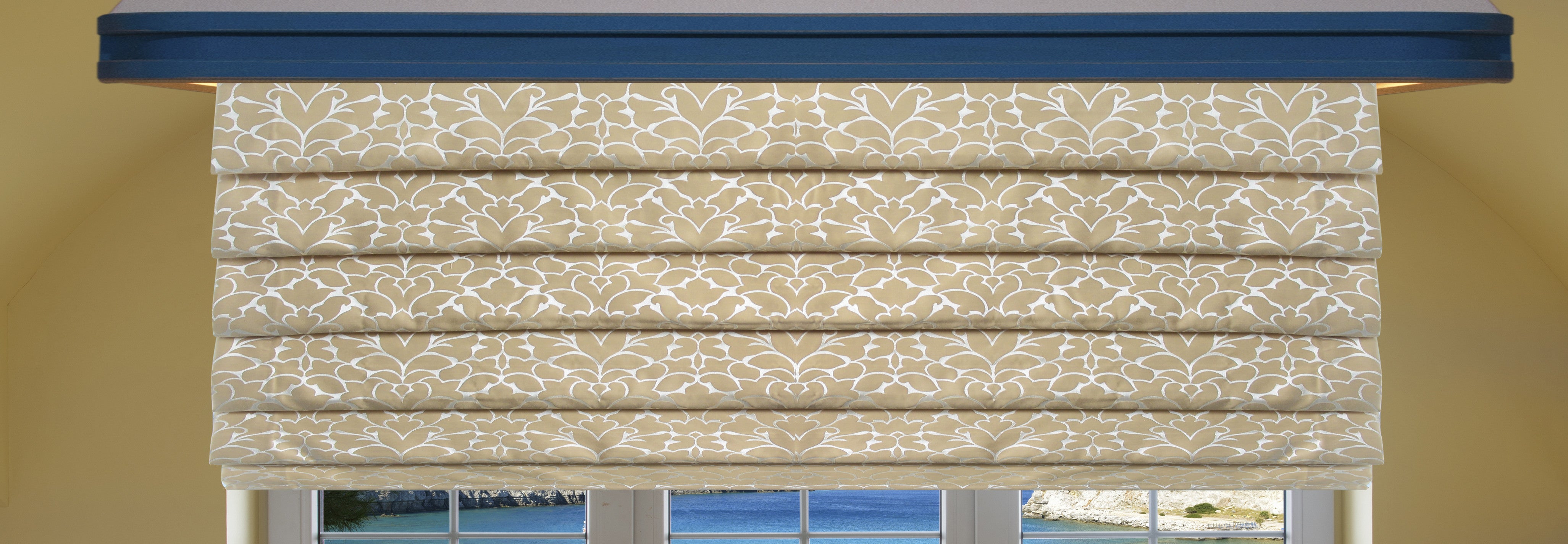 Custom Roman Shades