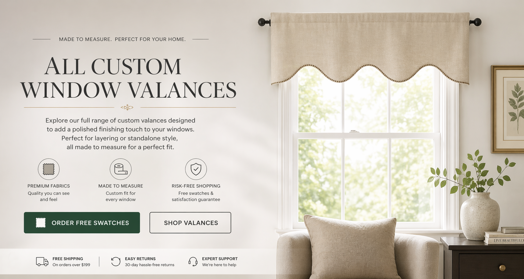 All Custom Window Valances