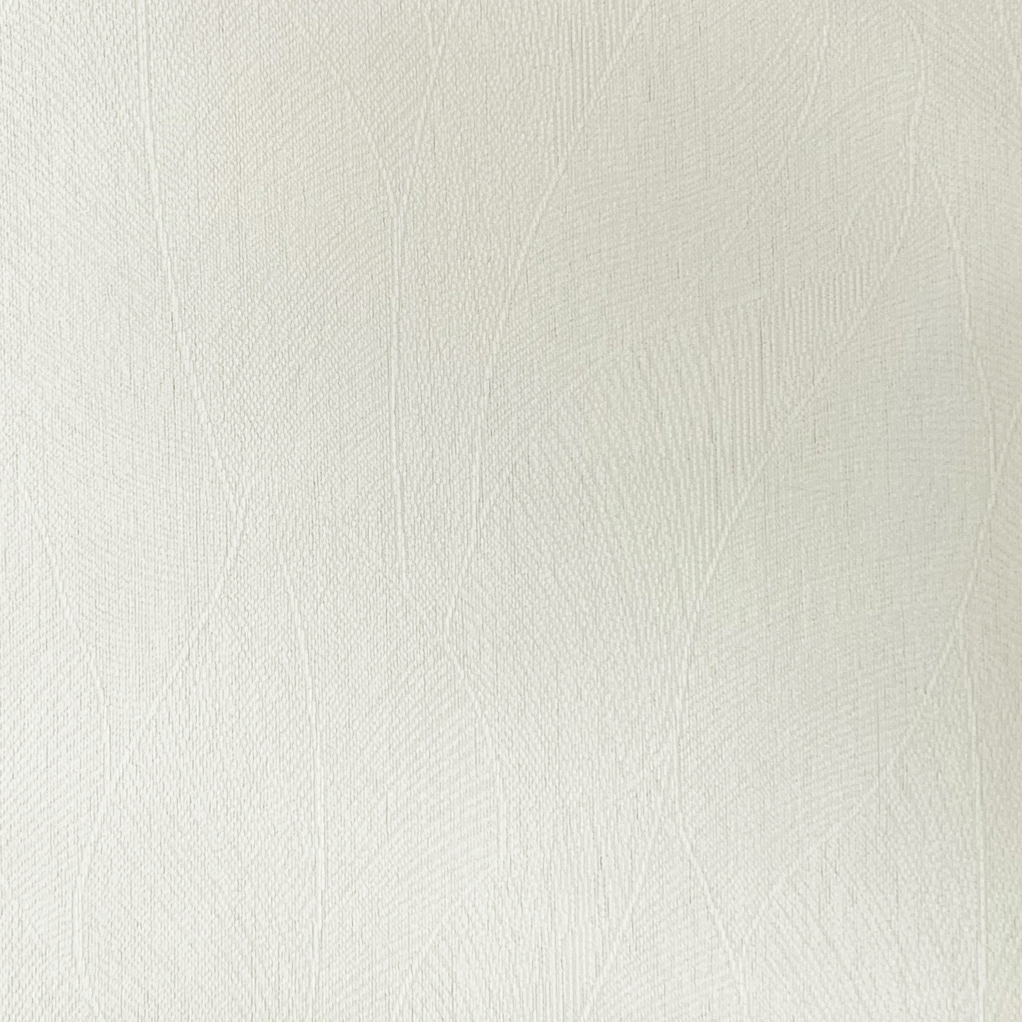 Velvet Cream Leaves Roman Shade