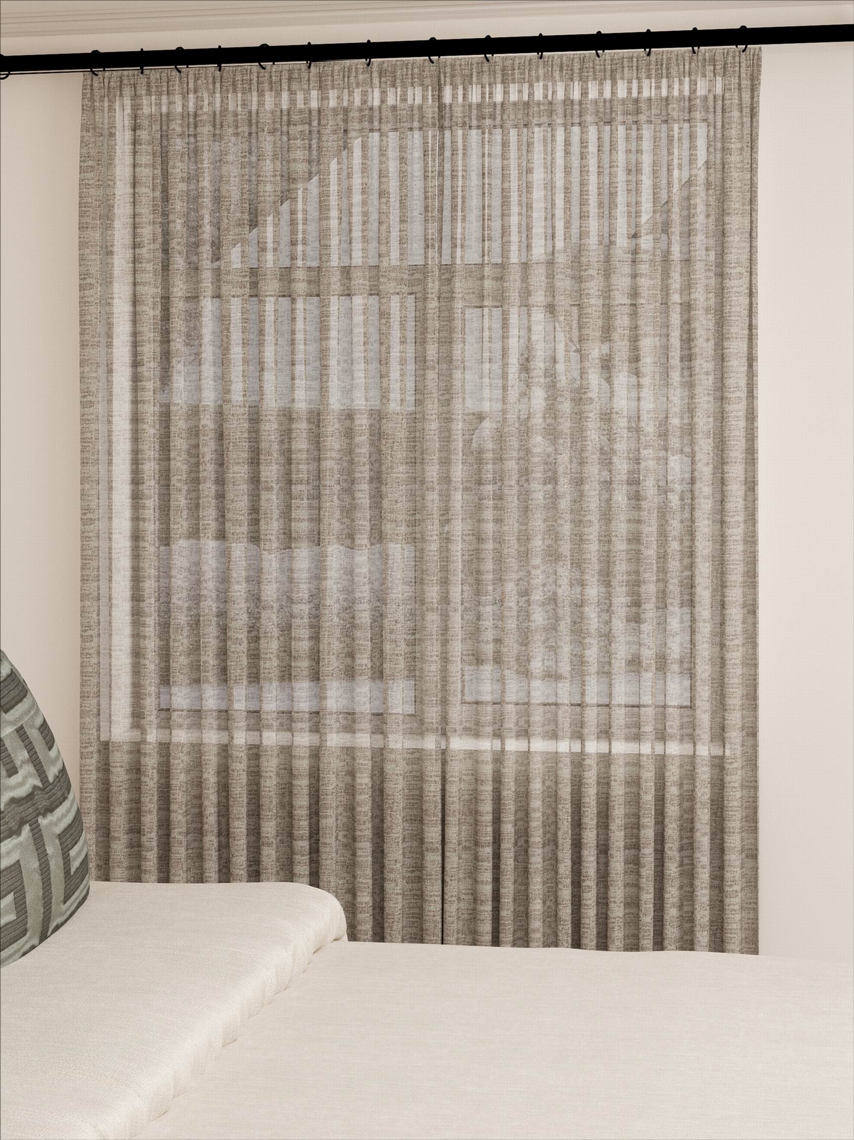 Sahara Charcoal Sheer
