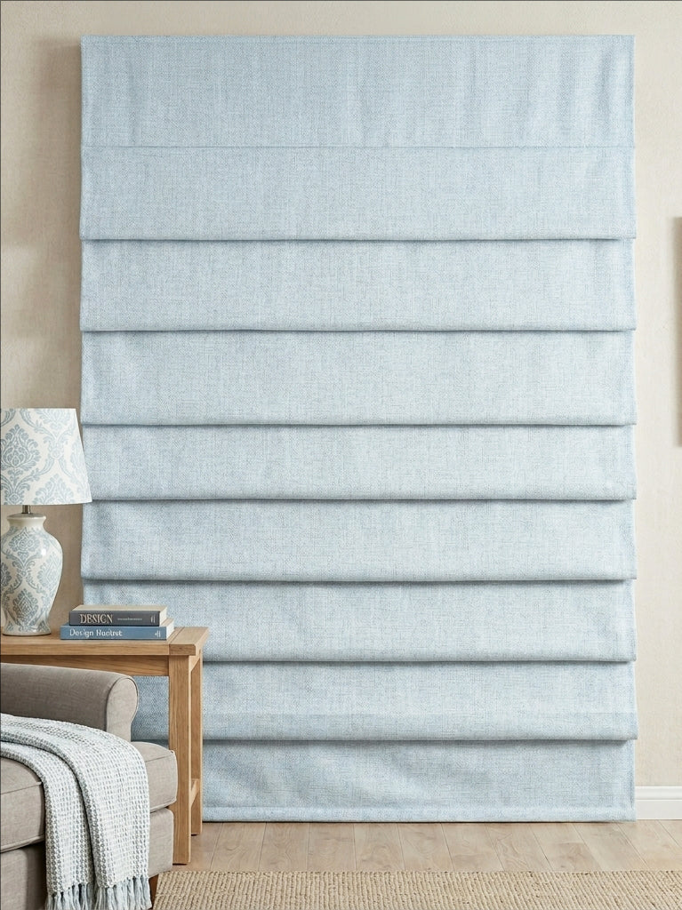 Dusk Storm Blackout Roman Shade