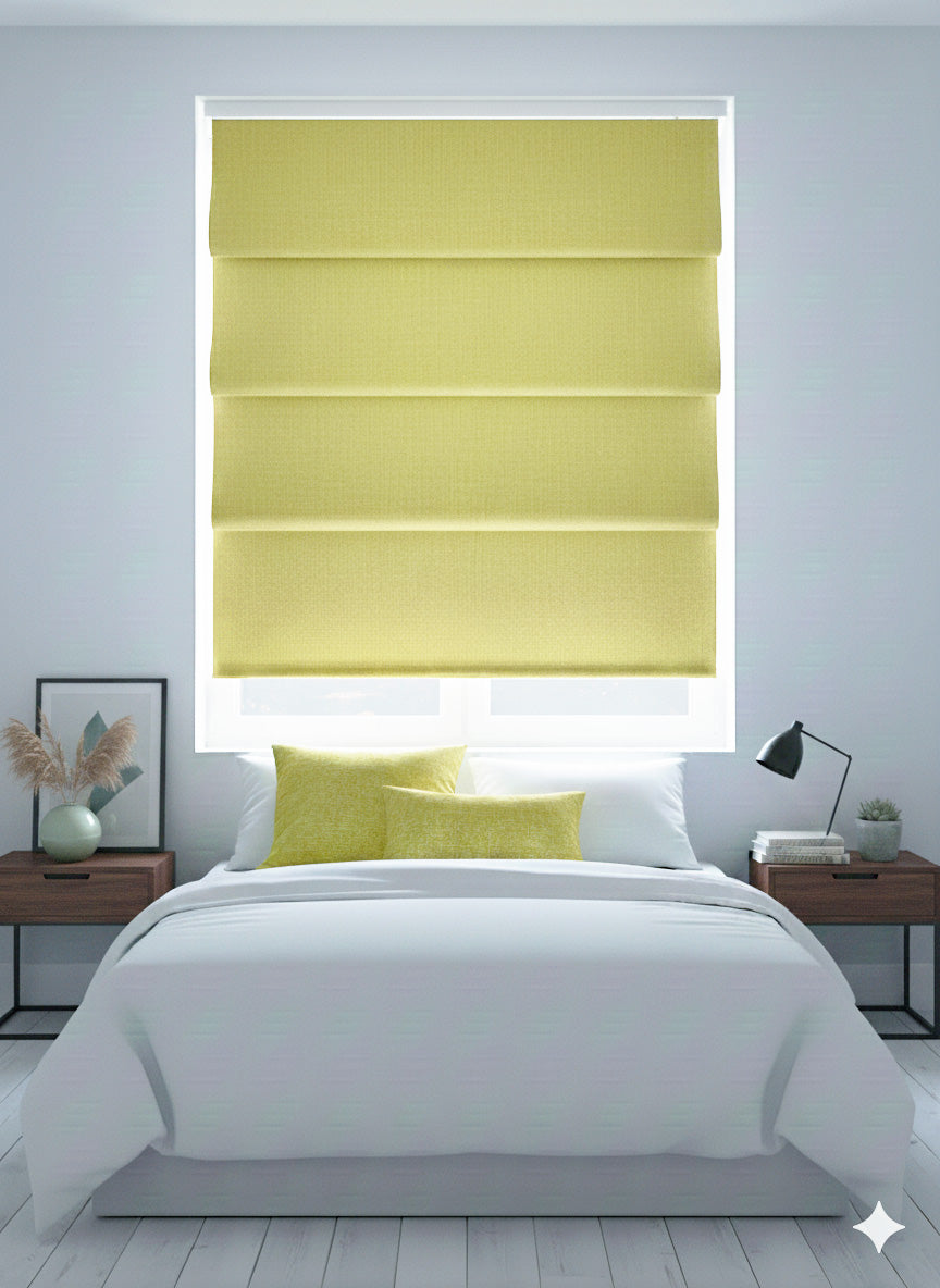 Dusk Glow Blackout Roman Shade