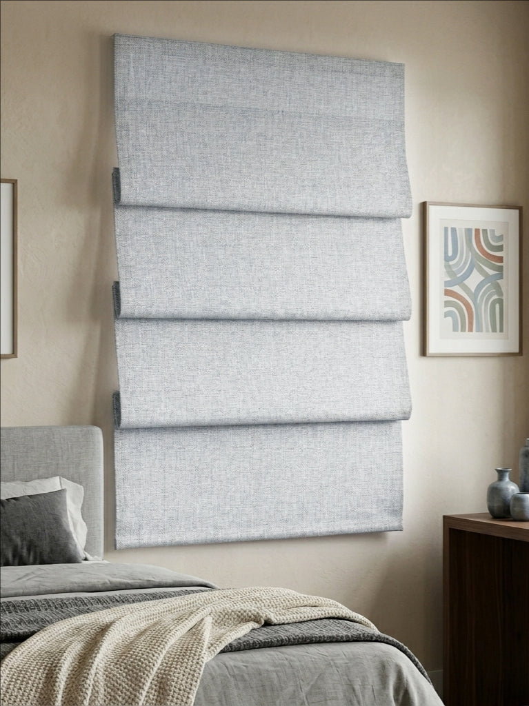 Dusk Cinder Blackout Roman Shade