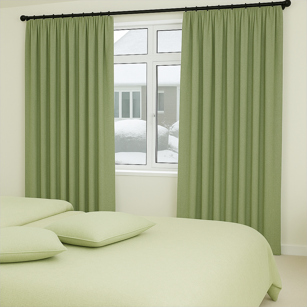 Dusk Celery Blackout Drape