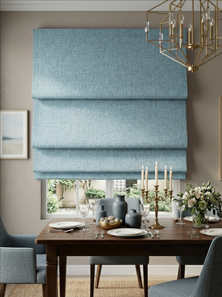 Dusk Zircon Blackout Roman Shade